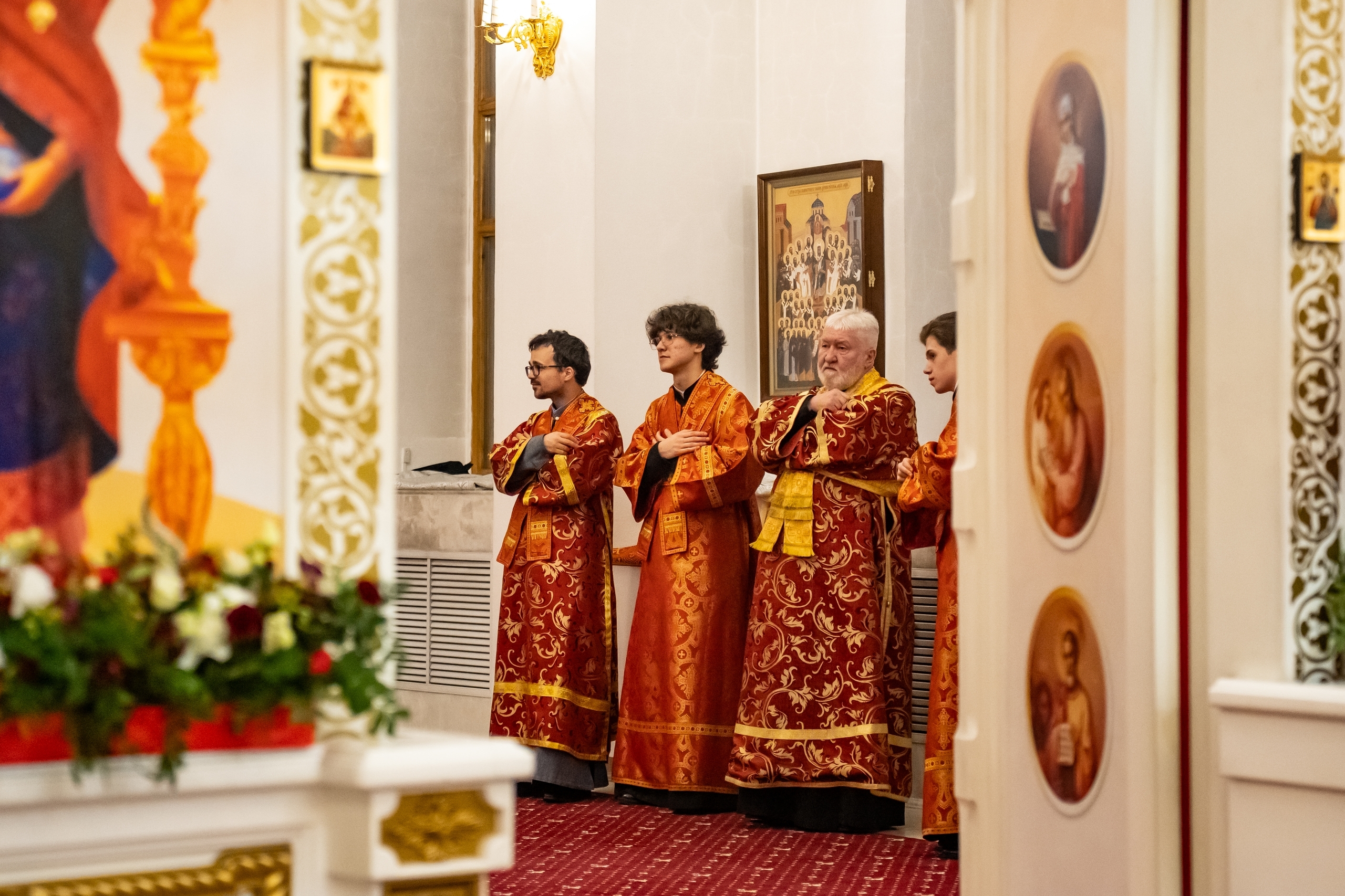 Пасхальное богослужение в Серафимовском кафедральном соборе