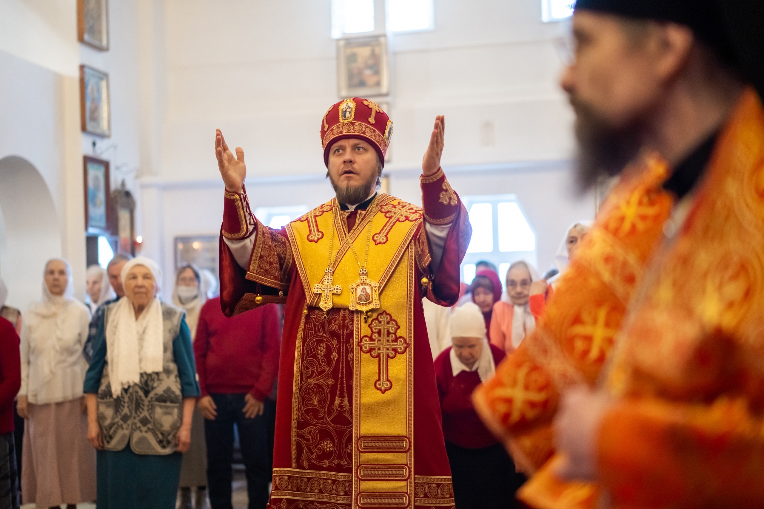 Литургия Светлого Понедельника в Иоанно-Златоустовском храме г. Златоуст