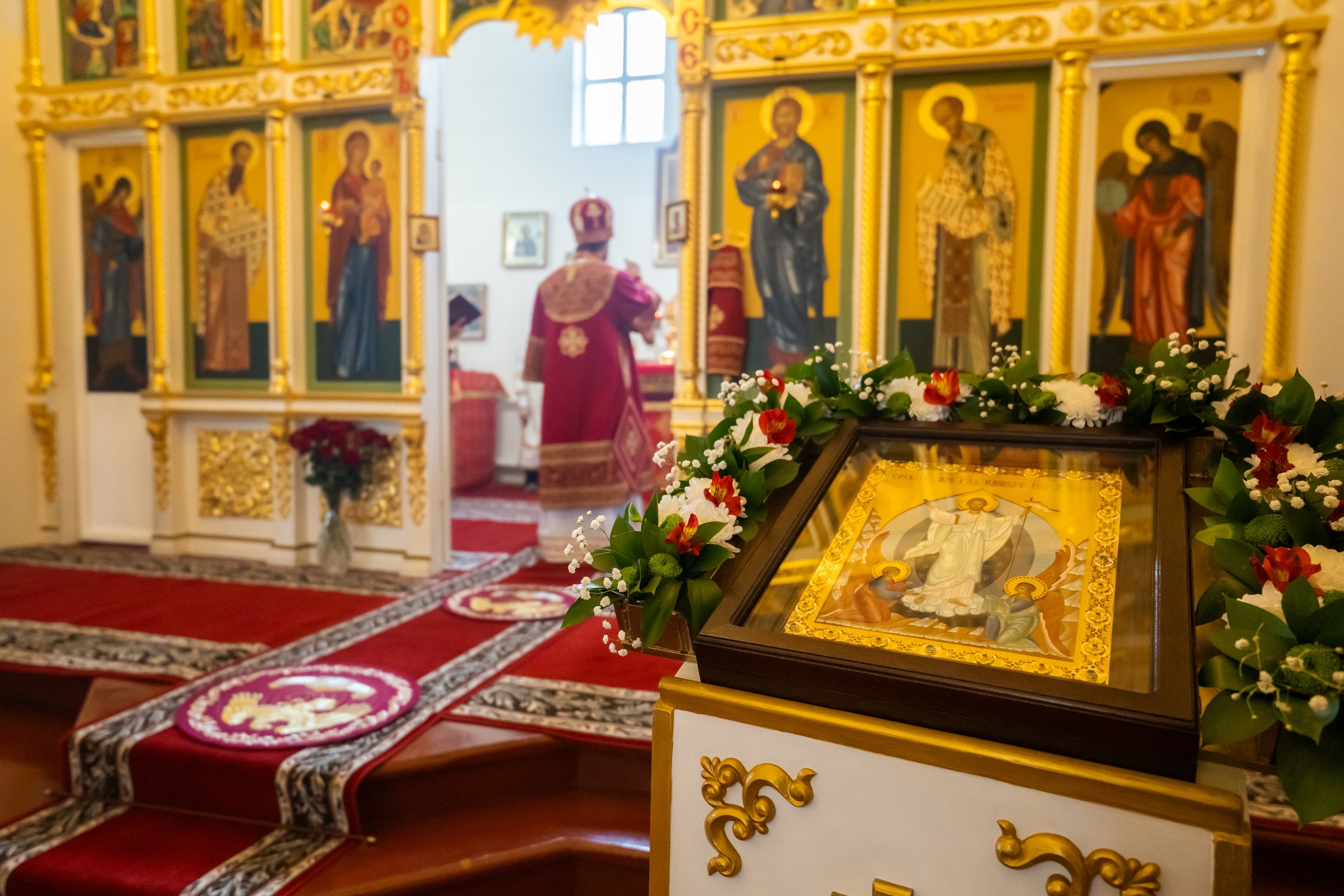 Литургия Светлого Понедельника в Иоанно-Златоустовском храме г. Златоуст