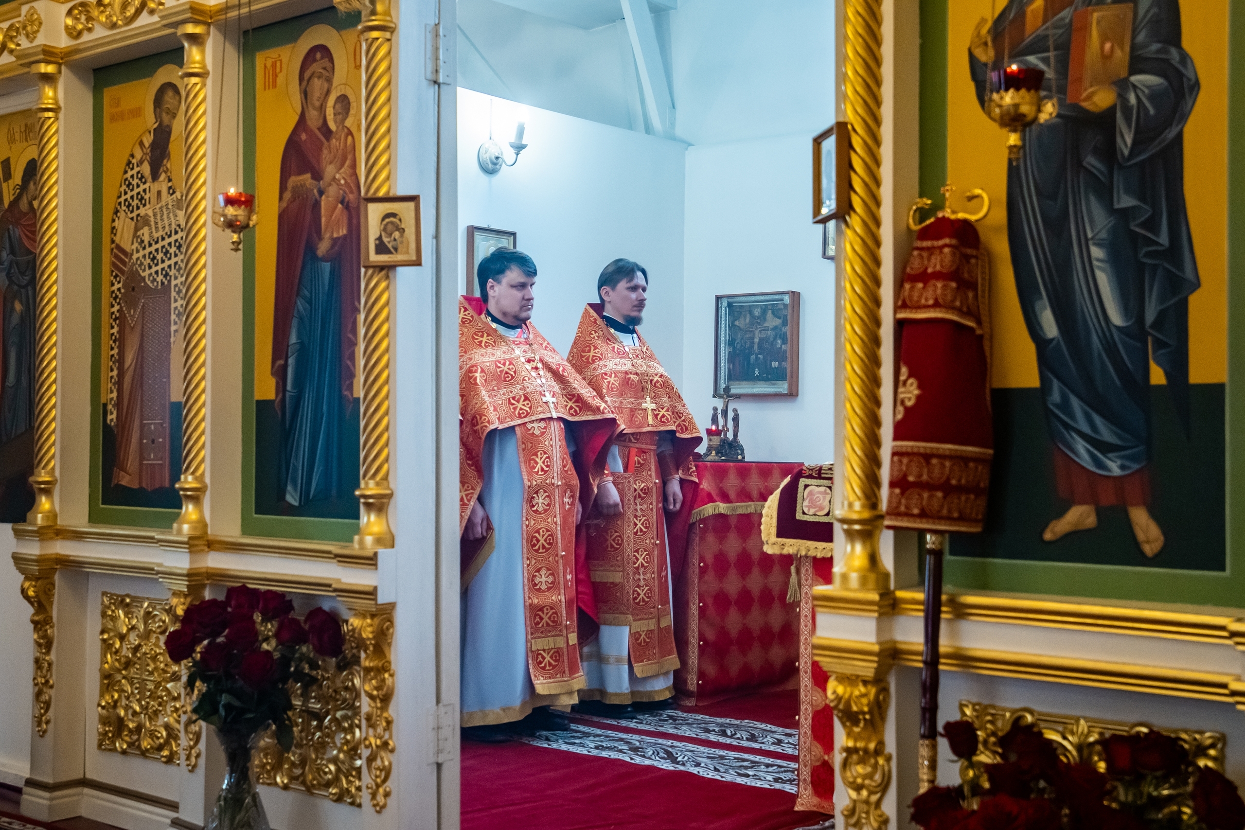 Литургия Светлого Понедельника в Иоанно-Златоустовском храме г. Златоуст