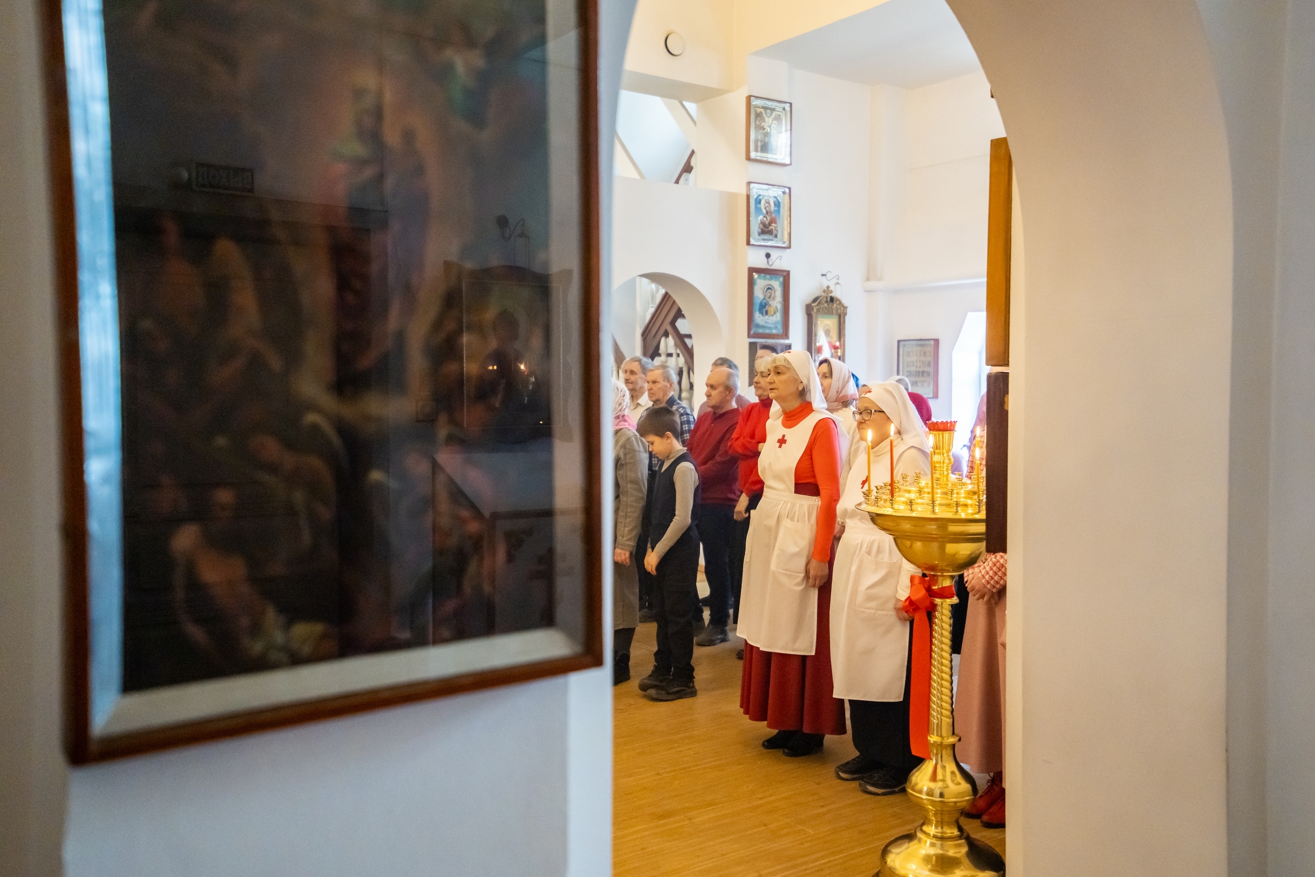 Литургия Светлого Понедельника в Иоанно-Златоустовском храме г. Златоуст