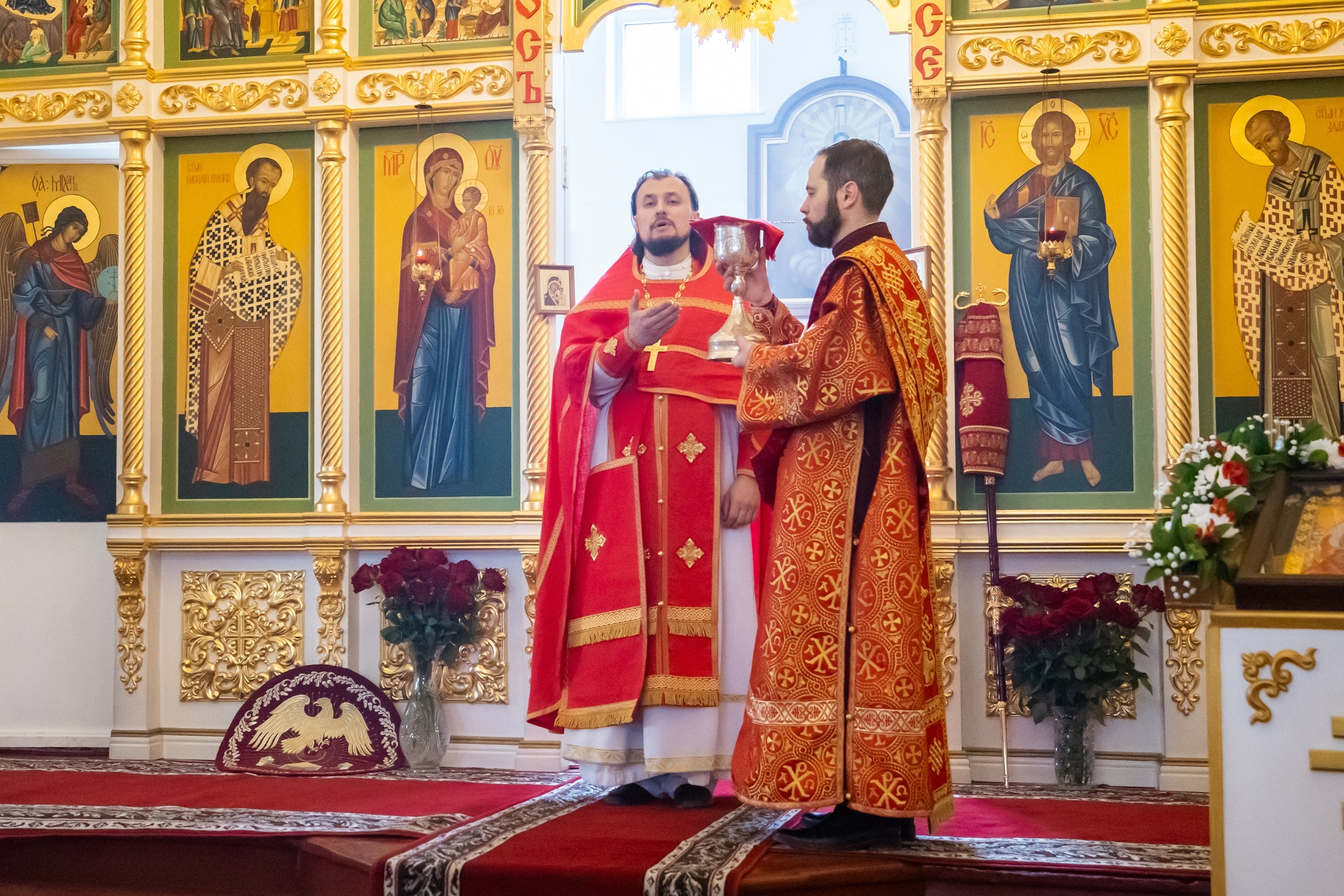 Литургия Светлого Понедельника в Иоанно-Златоустовском храме г. Златоуст