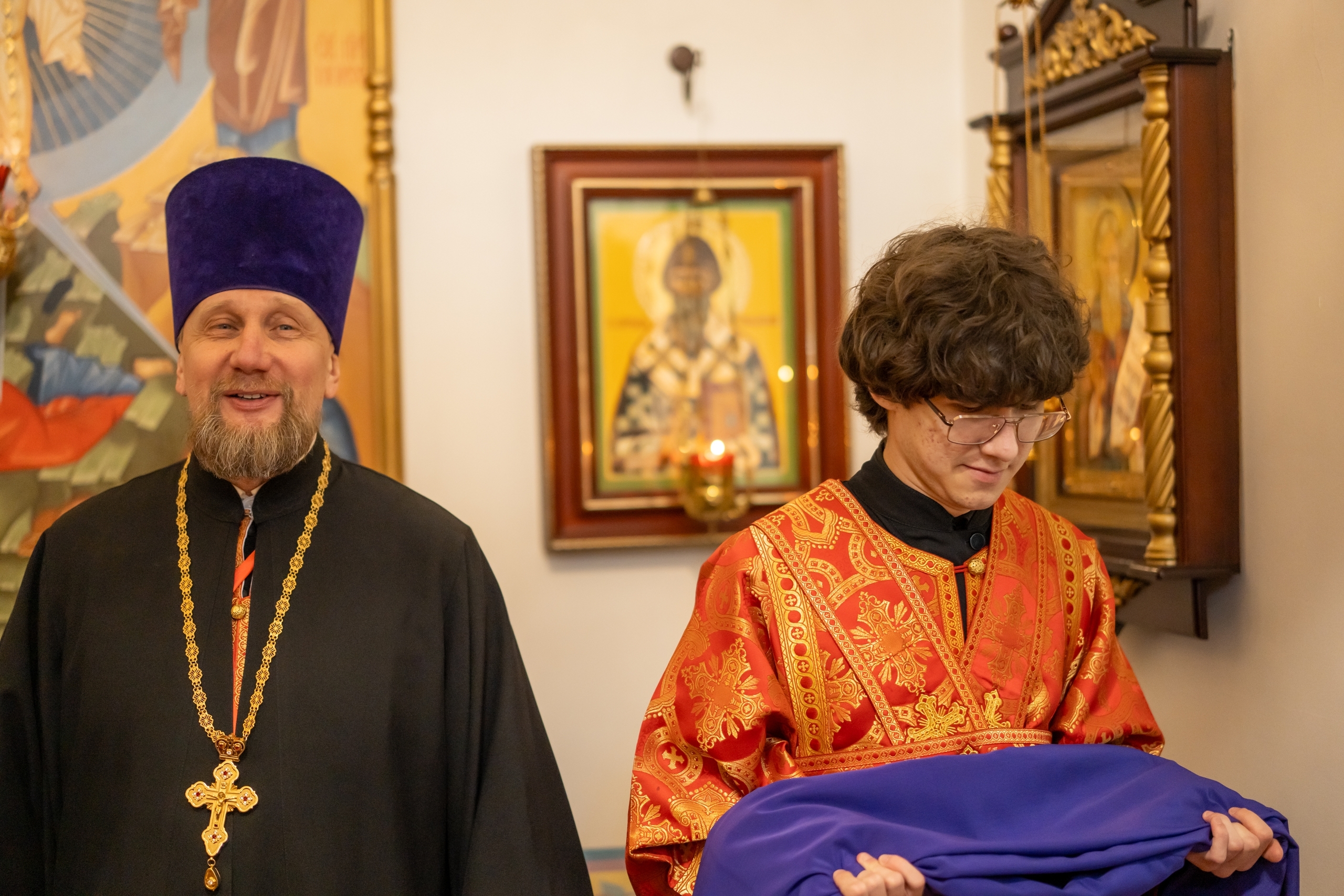 Литургия Светлого Понедельника в Иоанно-Златоустовском храме г. Златоуст