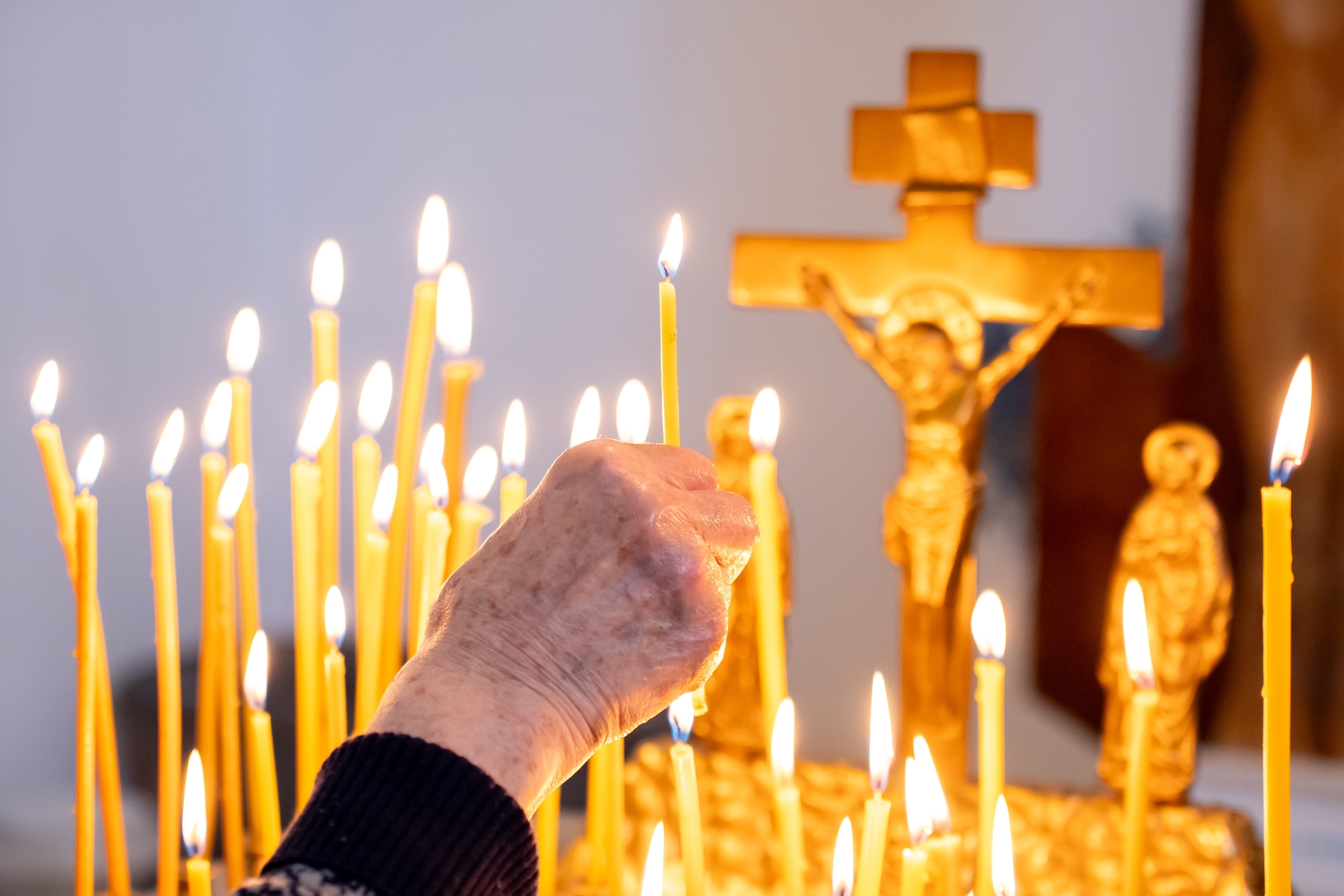 Литургия на Благовещение в Серафимовском кафедральном соборе