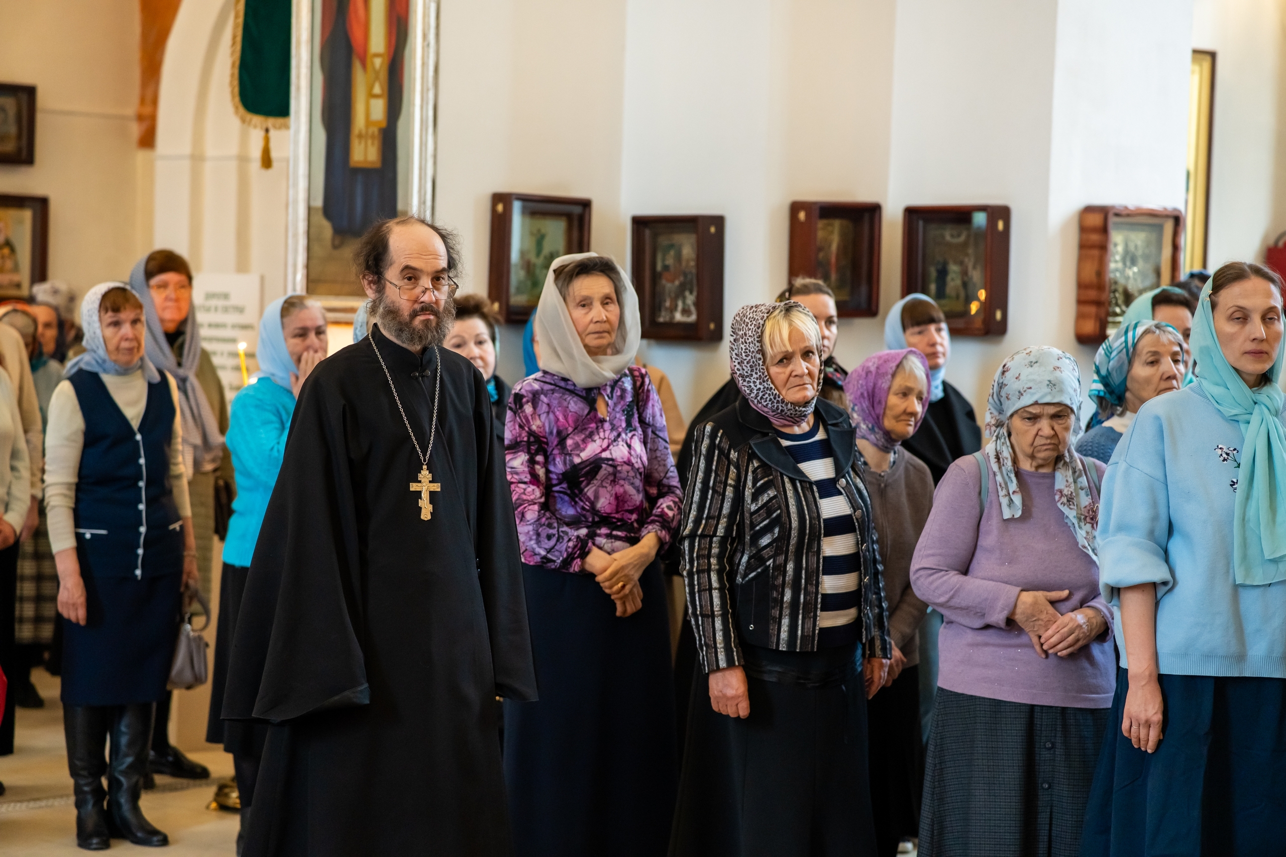 Литургия на Благовещение в Серафимовском кафедральном соборе