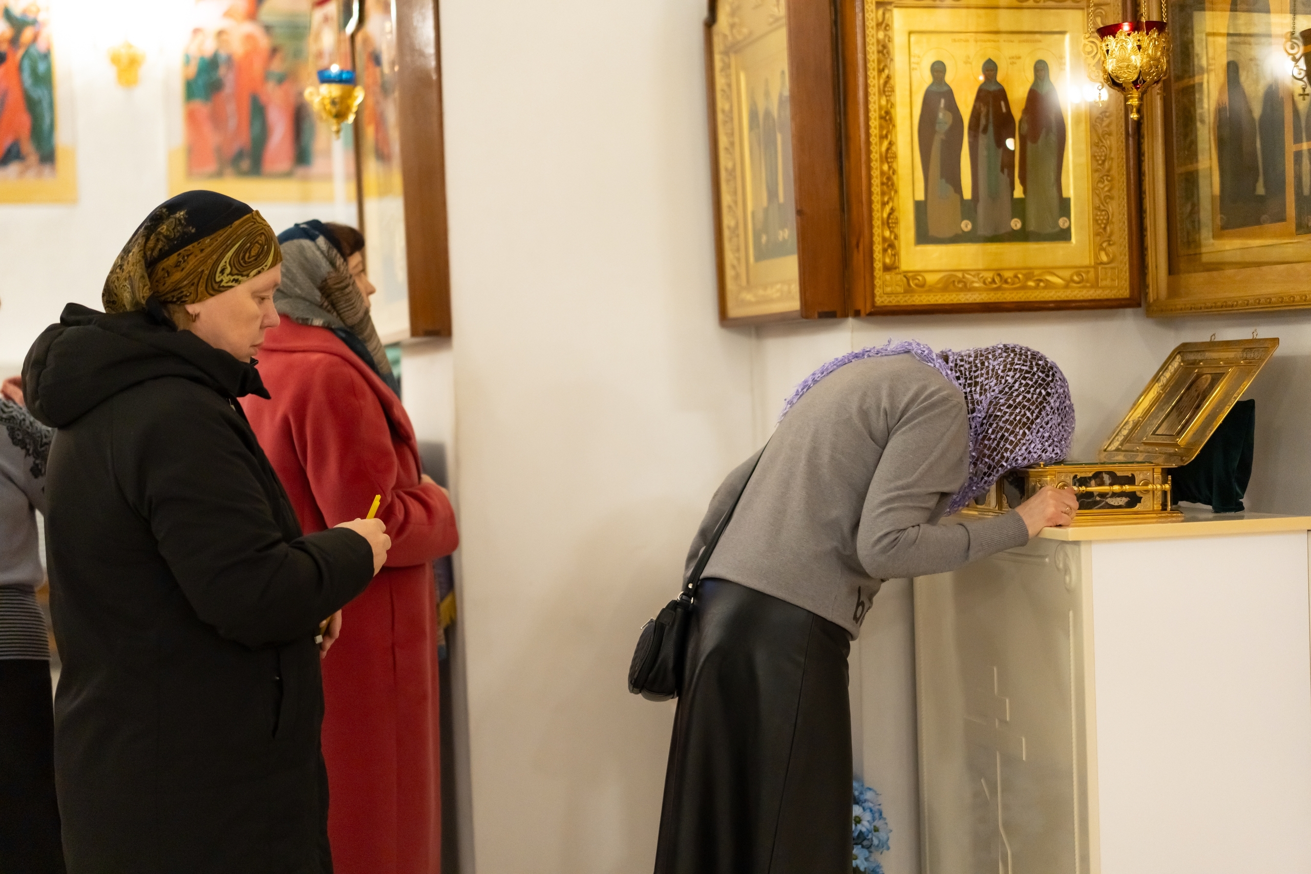 Литургия в Четверг Страстной седмицы в Серафимовском кафедральном соборе