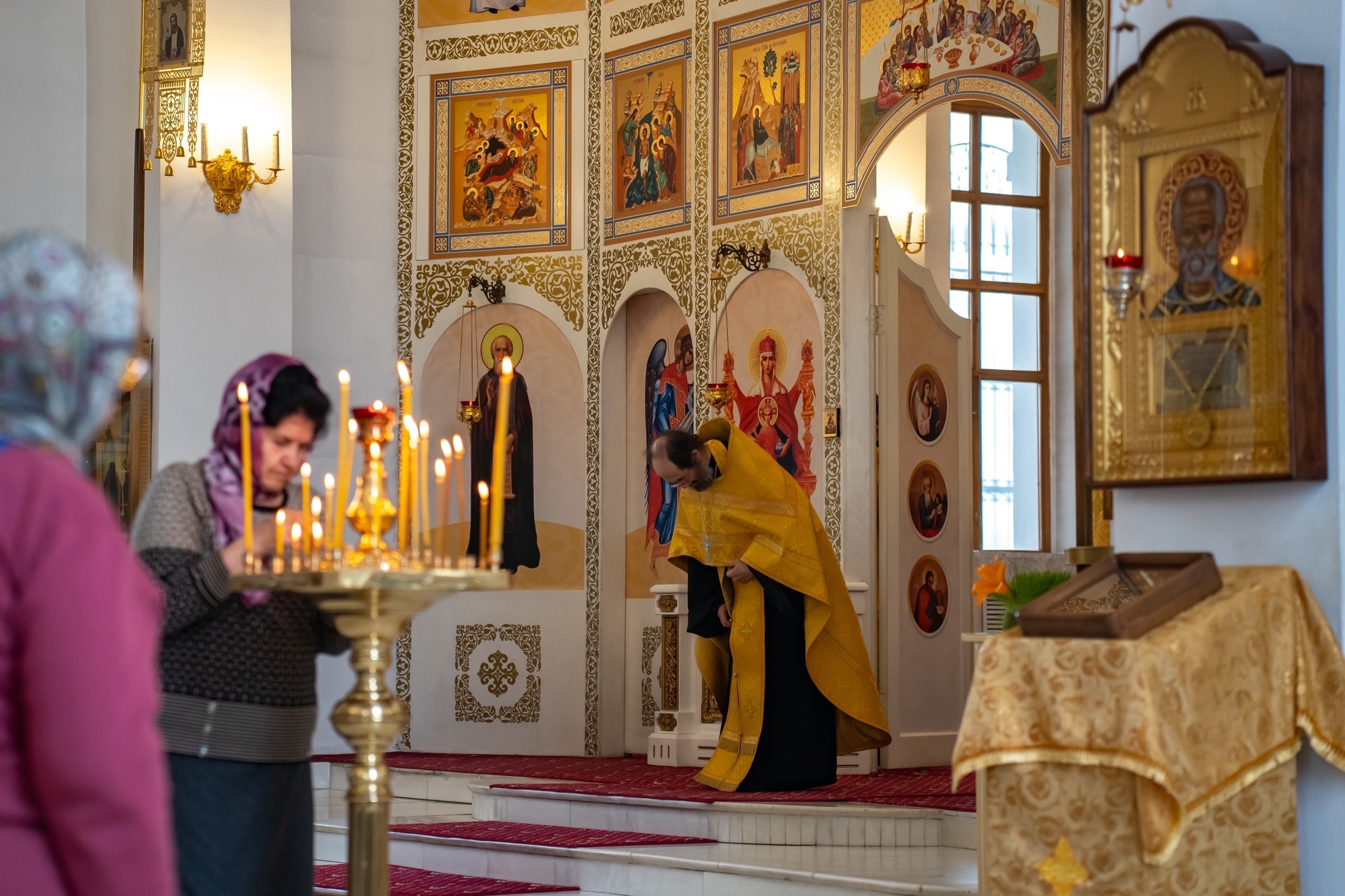Всенощное бдение в Серафимовском кафедральном соборе