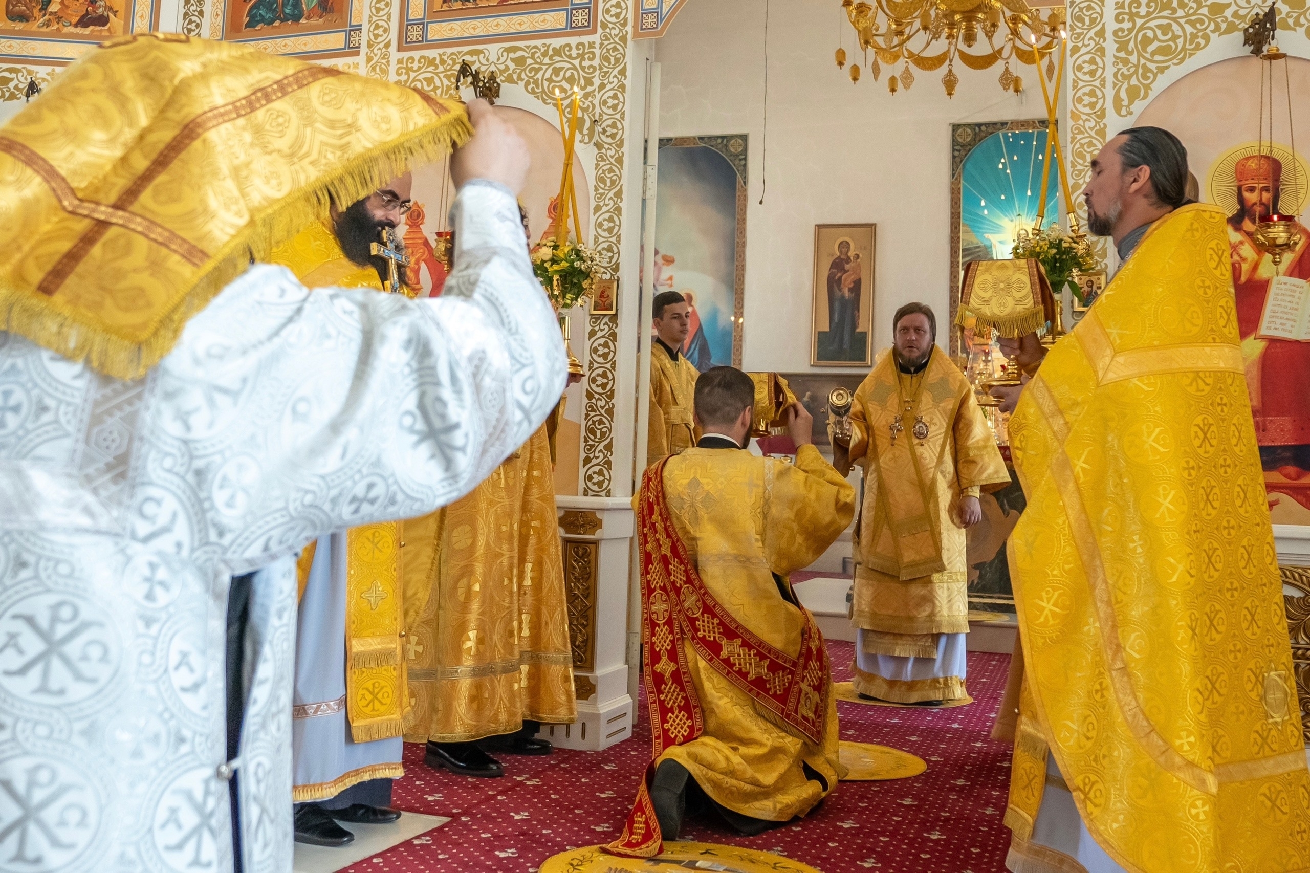 Литургия на апп. Петра и Павла. Пресвитерская хиротония диакона Александра Хилько