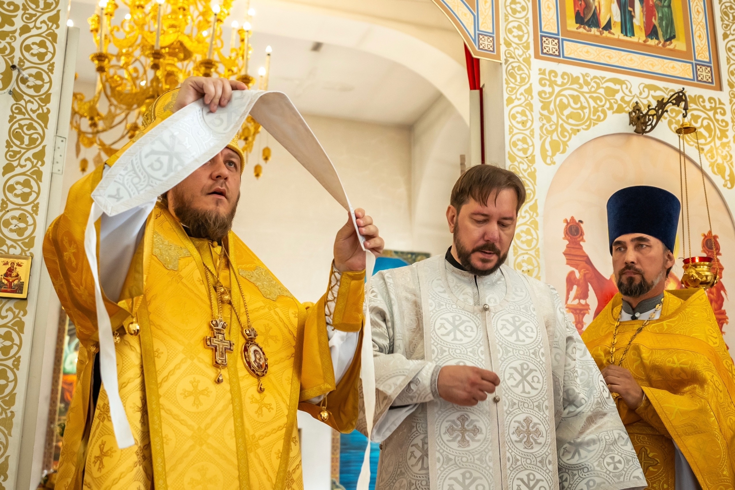 Литургия на апп. Петра и Павла. Пресвитерская хиротония диакона Александра Хилько