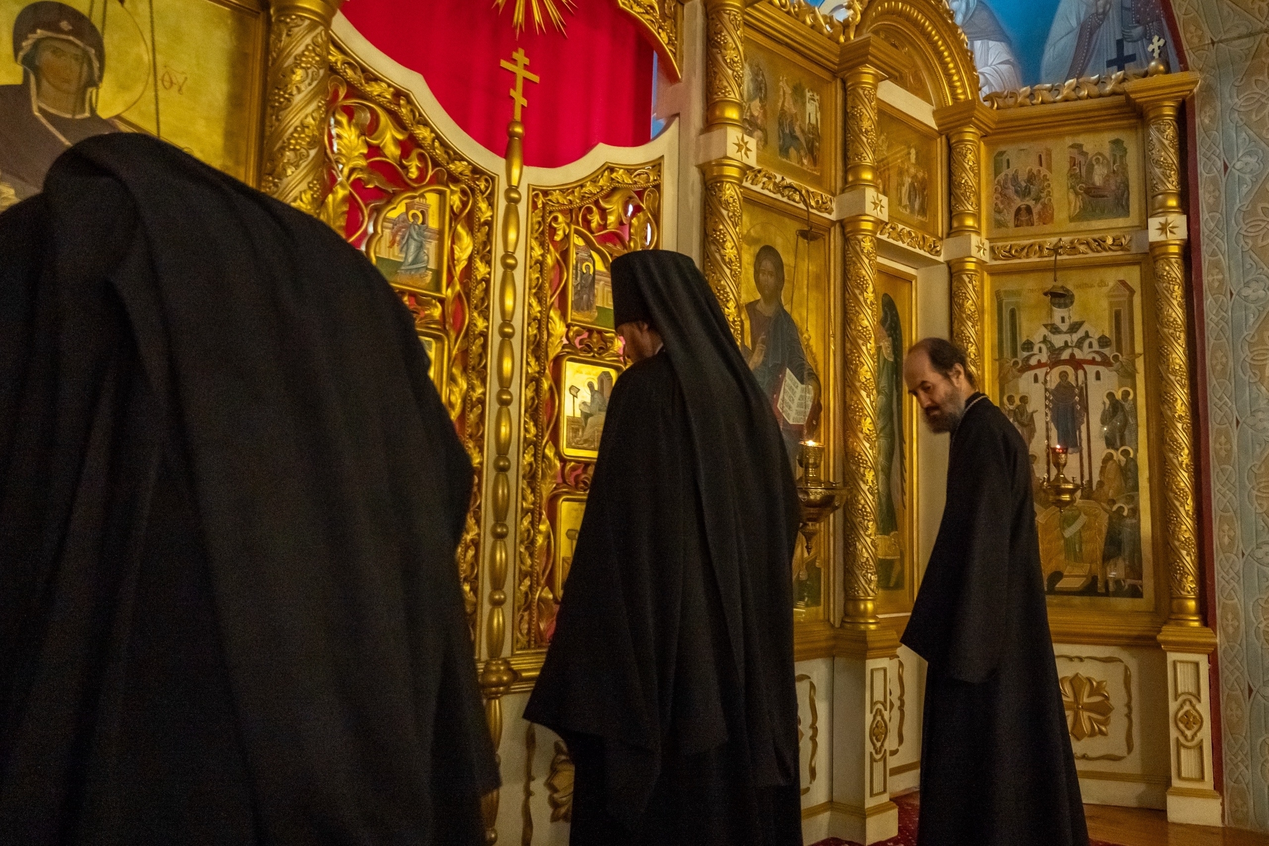 Литургия в среду 6-ой Недели по Пятидесятнице, положение честной ризы Пресвятой Богородицы во Влахерне
