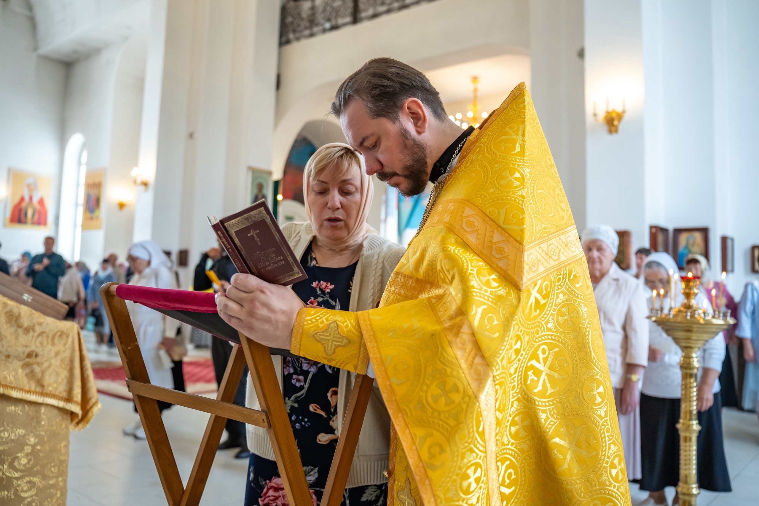 Литургия в Неделю 7-ую по Пятидесятнице. Диаконская хиротония Александра Мысливчука