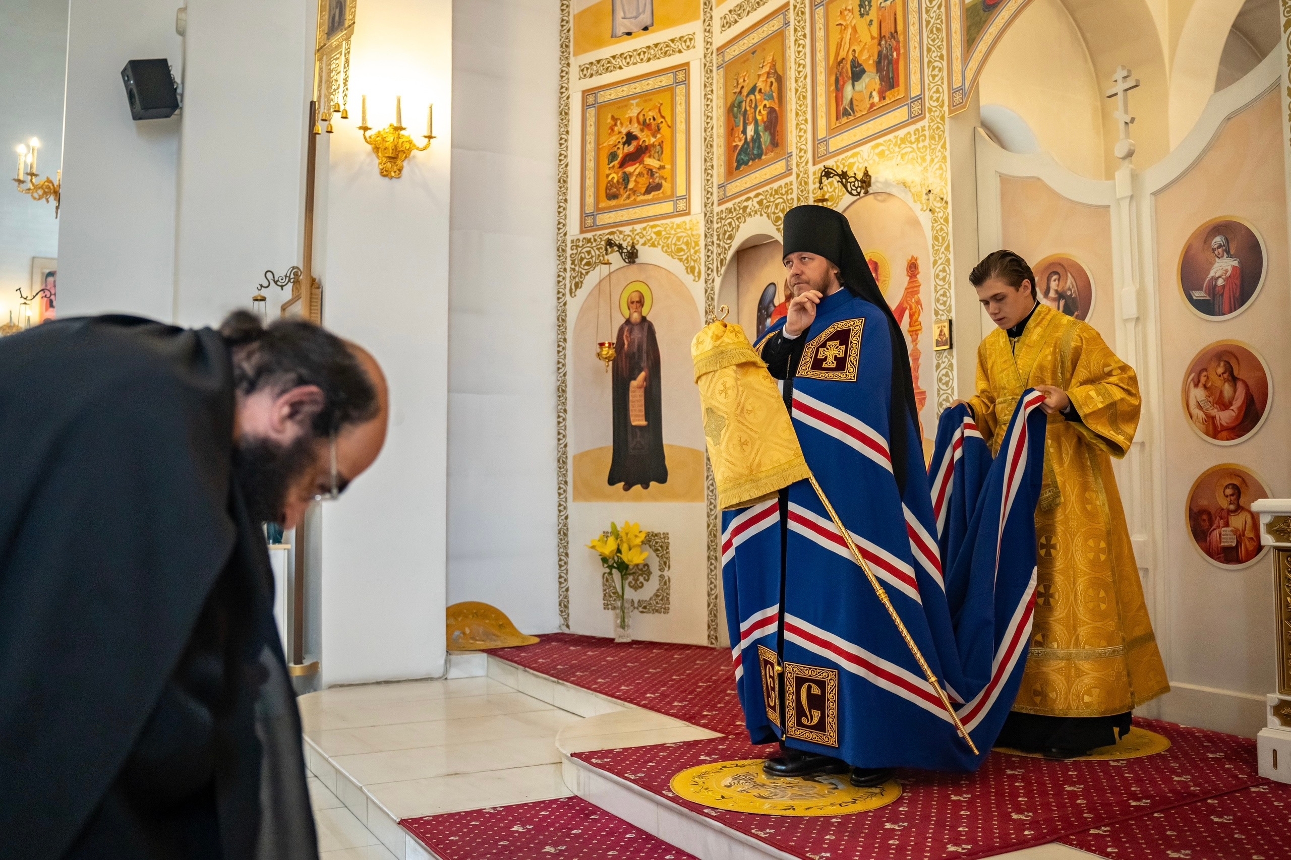 Литургия в Неделю 7-ую по Пятидесятнице. Диаконская хиротония Александра Мысливчука