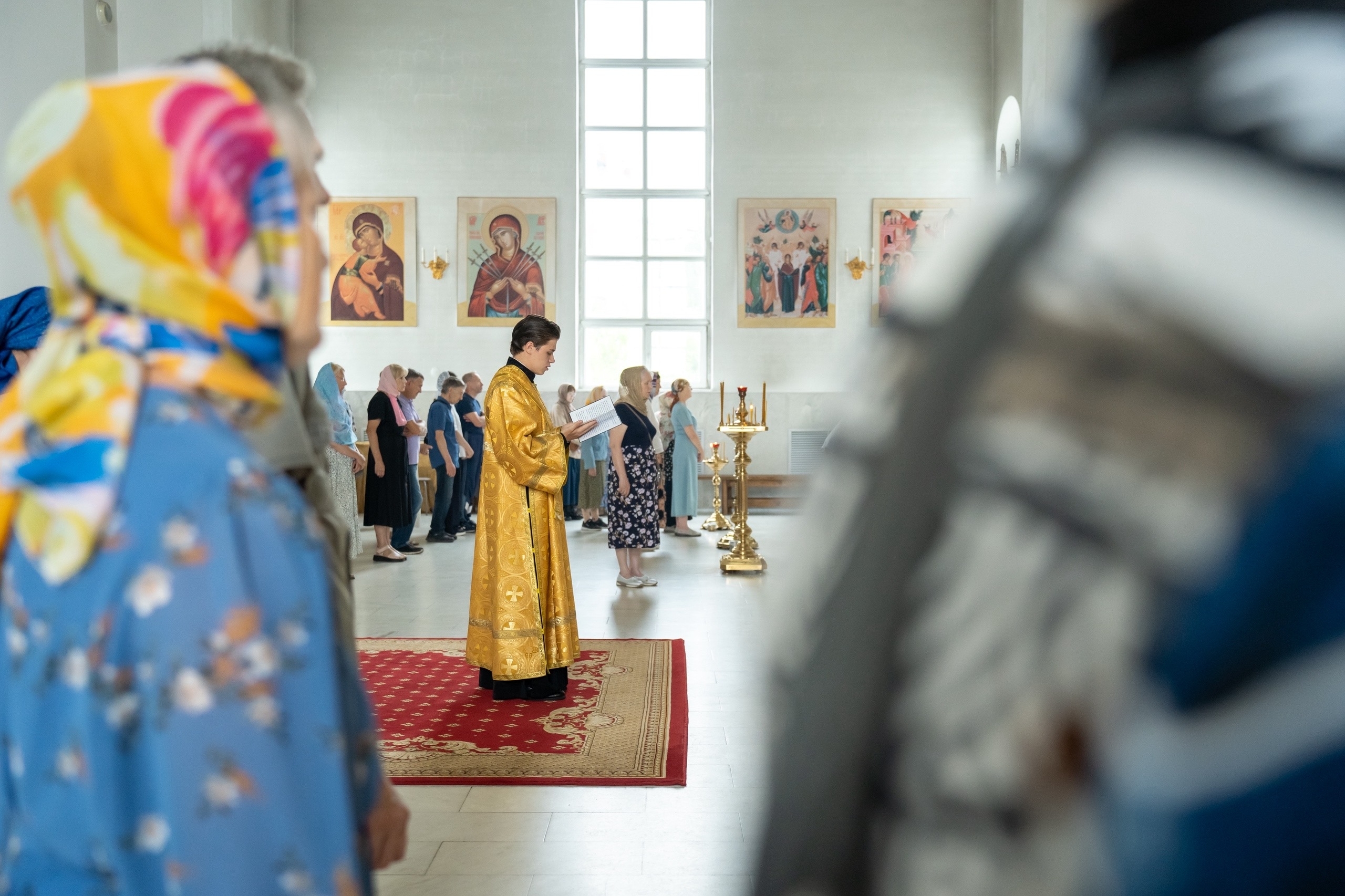 Всенощное бдение в канун Недели 8-ой по Пятидесятнице, святых Отцов шести Вселенских соборов