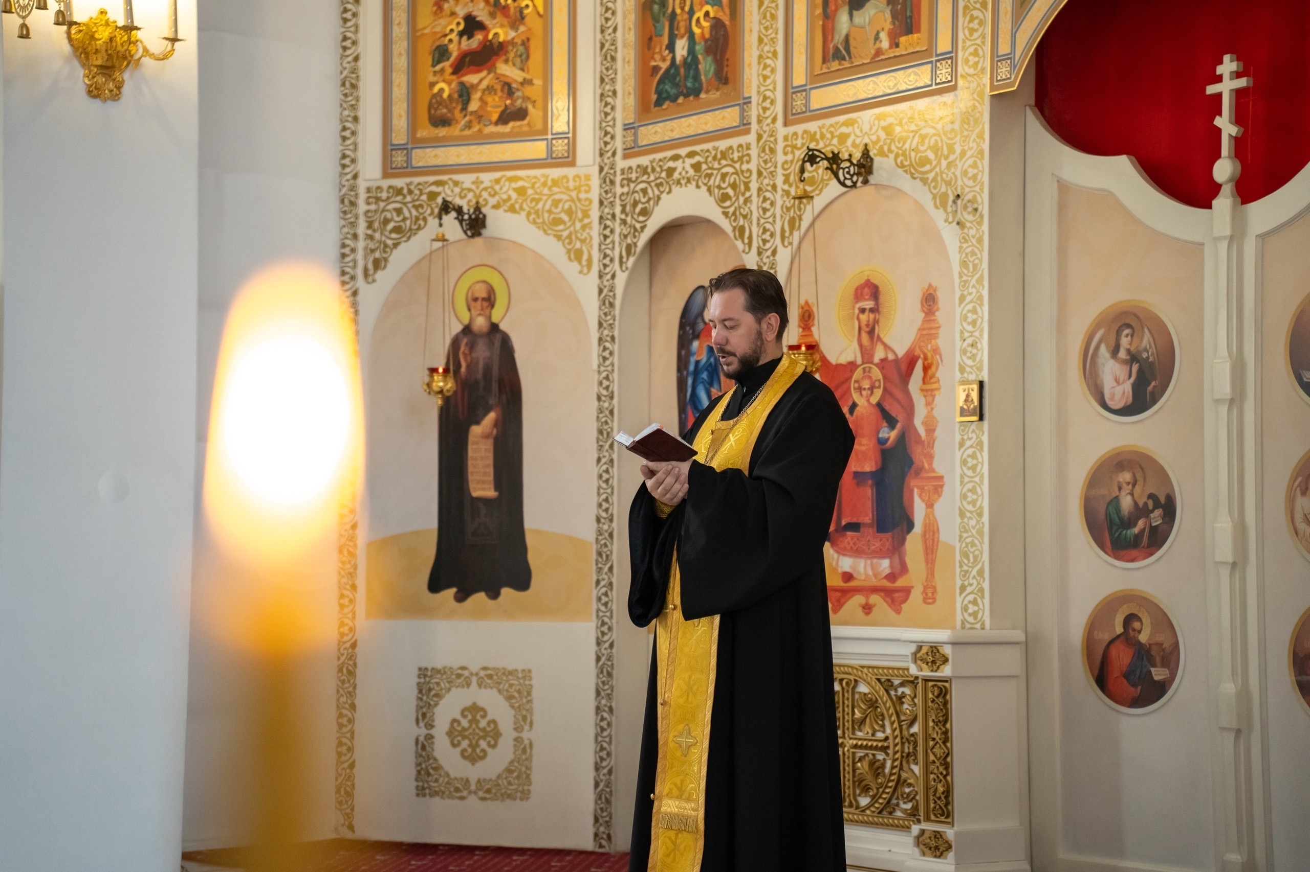 Всенощное бдение в канун Недели 8-ой по Пятидесятнице, святых Отцов шести Вселенских соборов