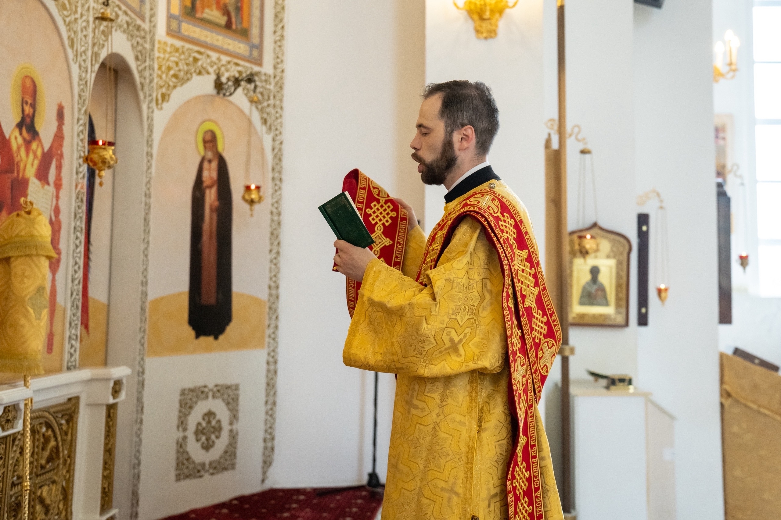 Всенощное бдение в канун Недели 8-ой по Пятидесятнице, святых Отцов шести Вселенских соборов