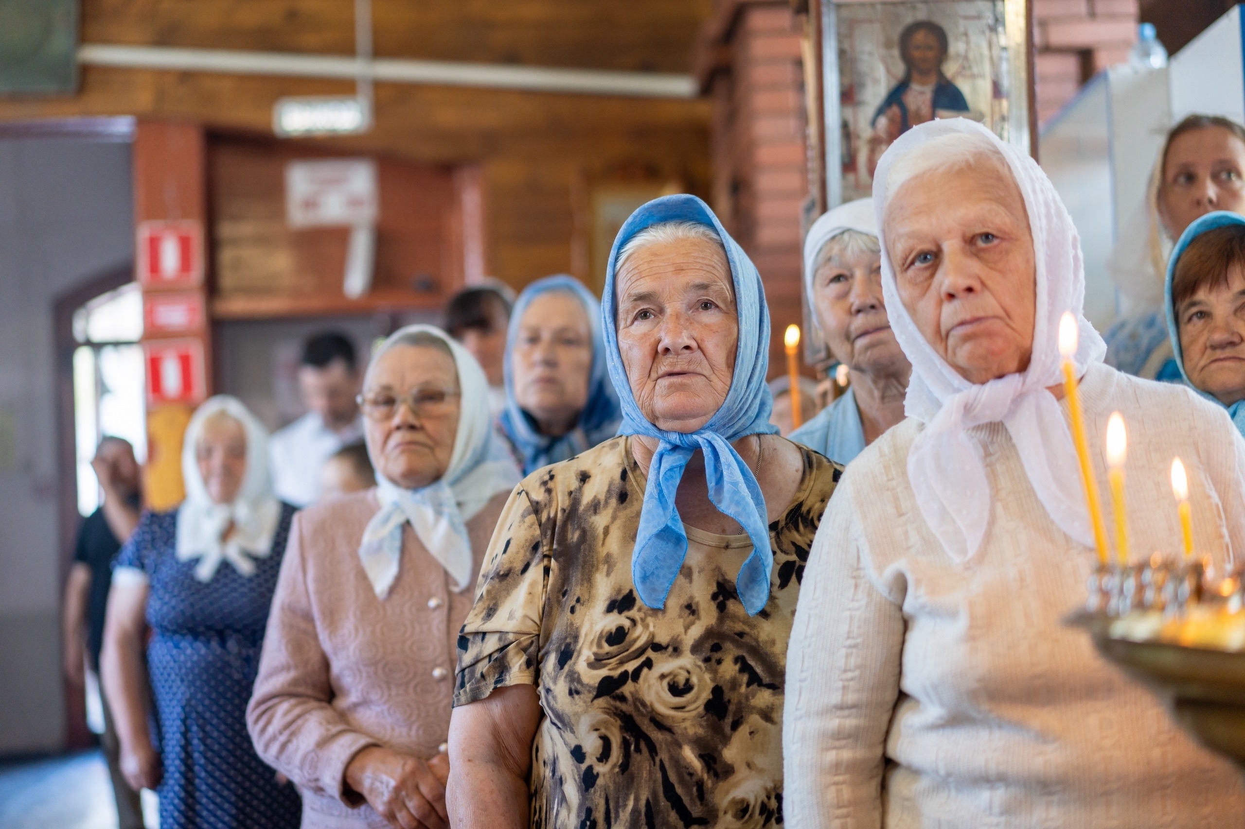 Литургия в Никольском храме п. Бердяуш
