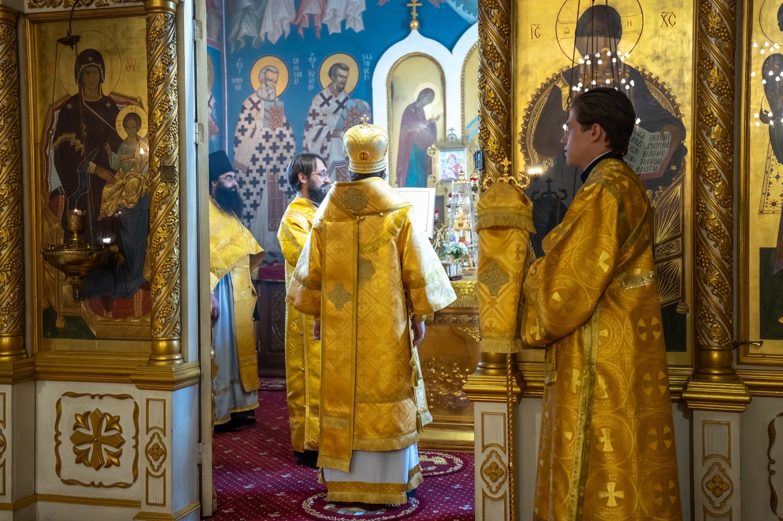 Литургия в понедельник 8-ой Недели по Пятидесятнице, ап. от 70-ти Акилы
