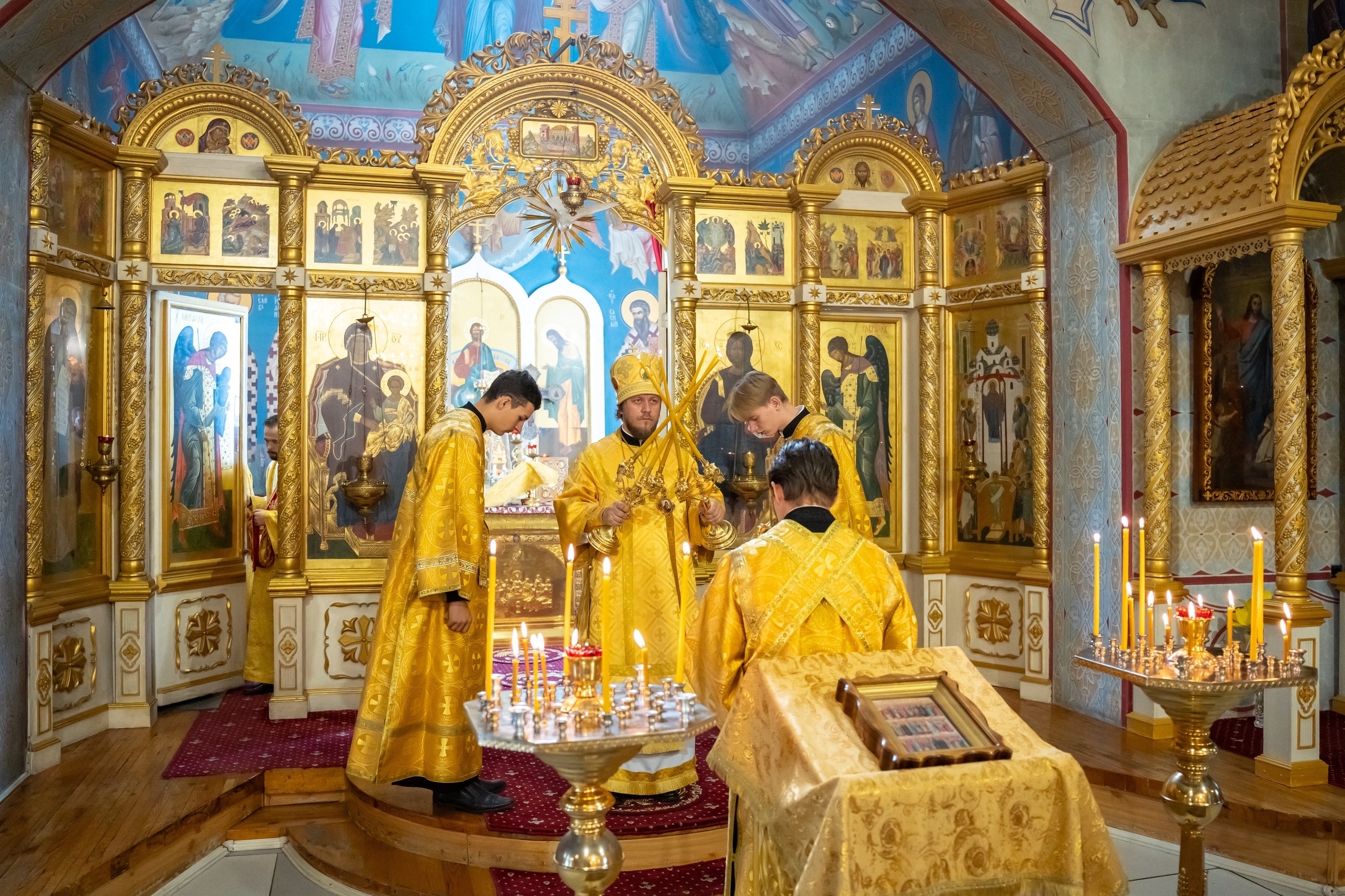 Литургия в понедельник 8-ой Недели по Пятидесятнице, ап. от 70-ти Акилы