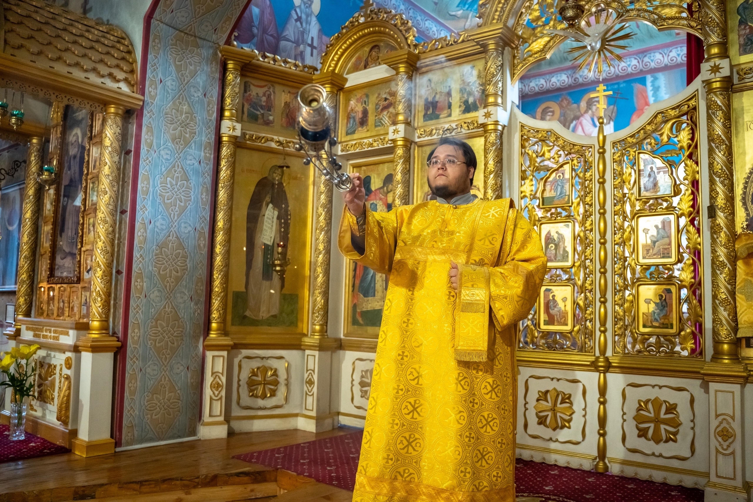 Литургия в понедельник 8-ой Недели по Пятидесятнице, ап. от 70-ти Акилы