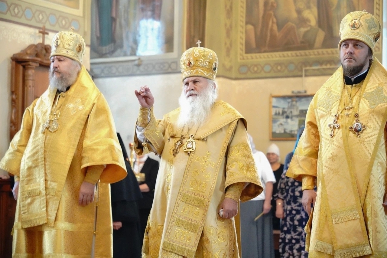 Литургия в Свято-Казанском женском монастыре г.Троицка