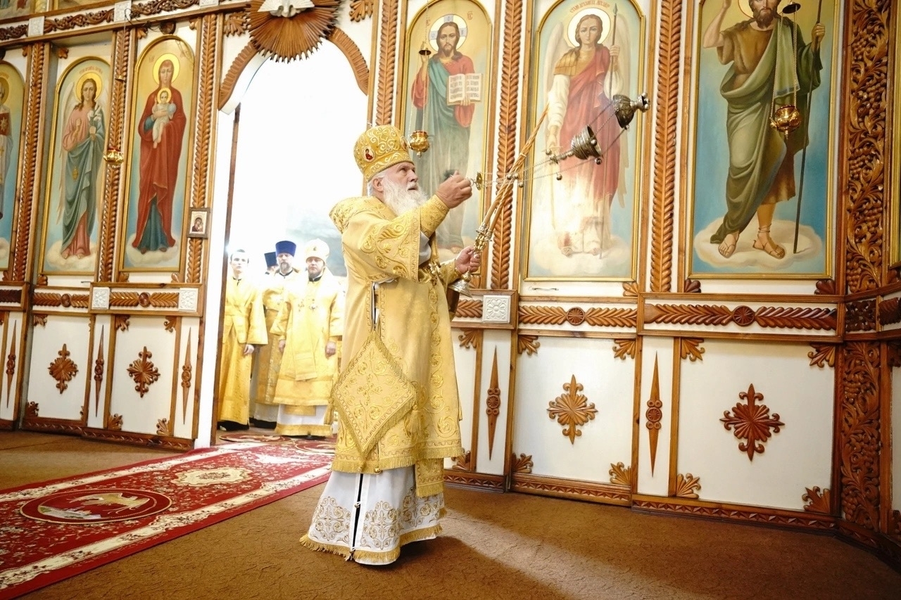 Литургия в Свято-Казанском женском монастыре г.Троицка