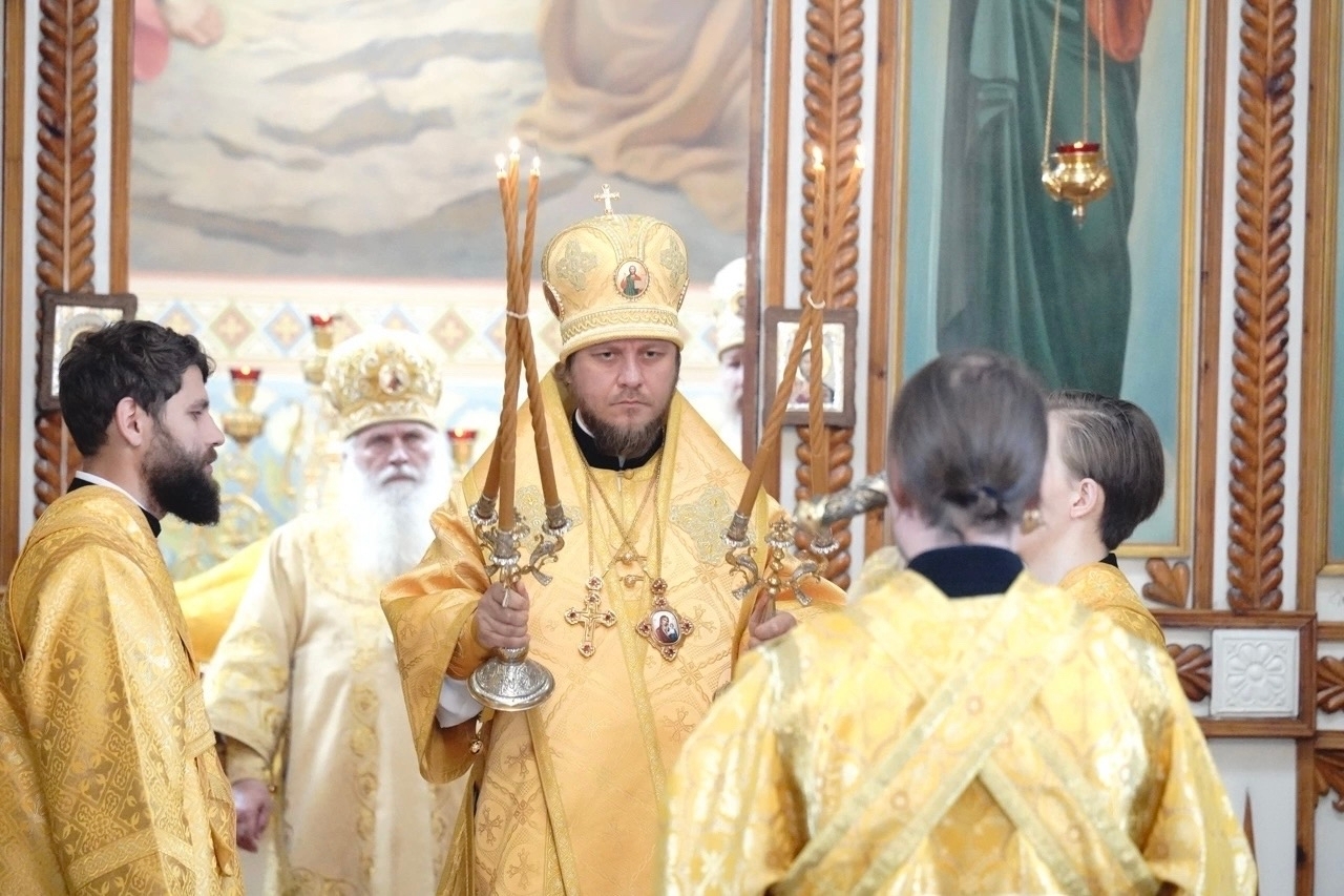 Литургия в Свято-Казанском женском монастыре г.Троицка