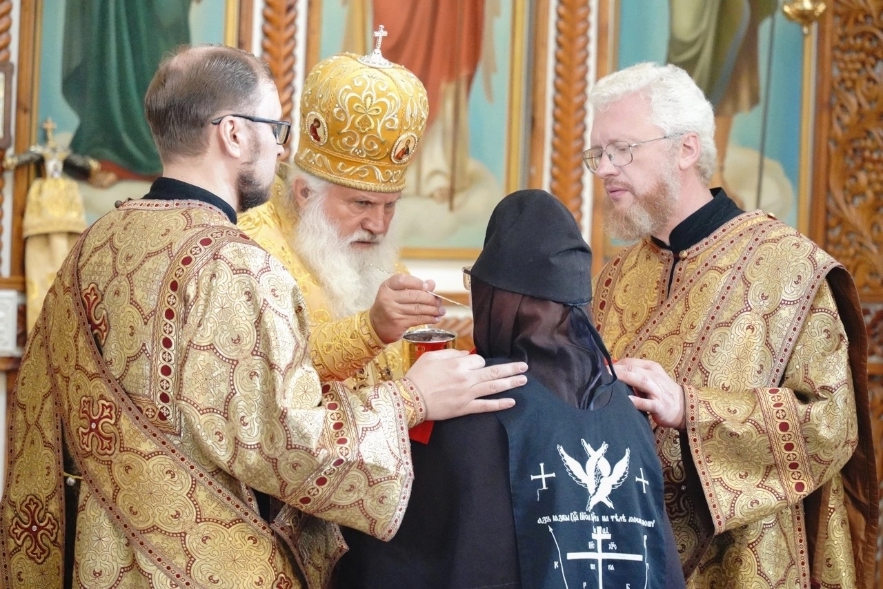 Литургия в Свято-Казанском женском монастыре г.Троицка