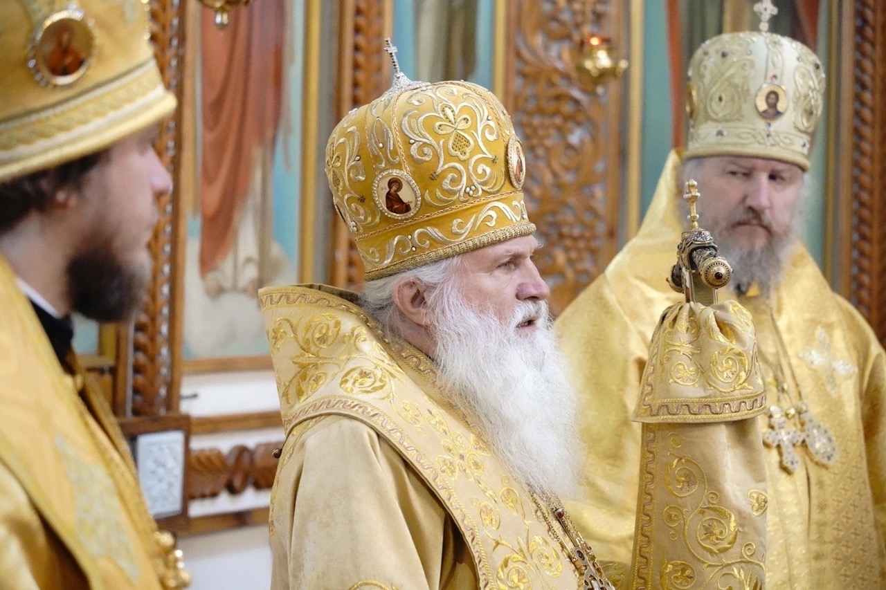 Литургия в Свято-Казанском женском монастыре г.Троицка