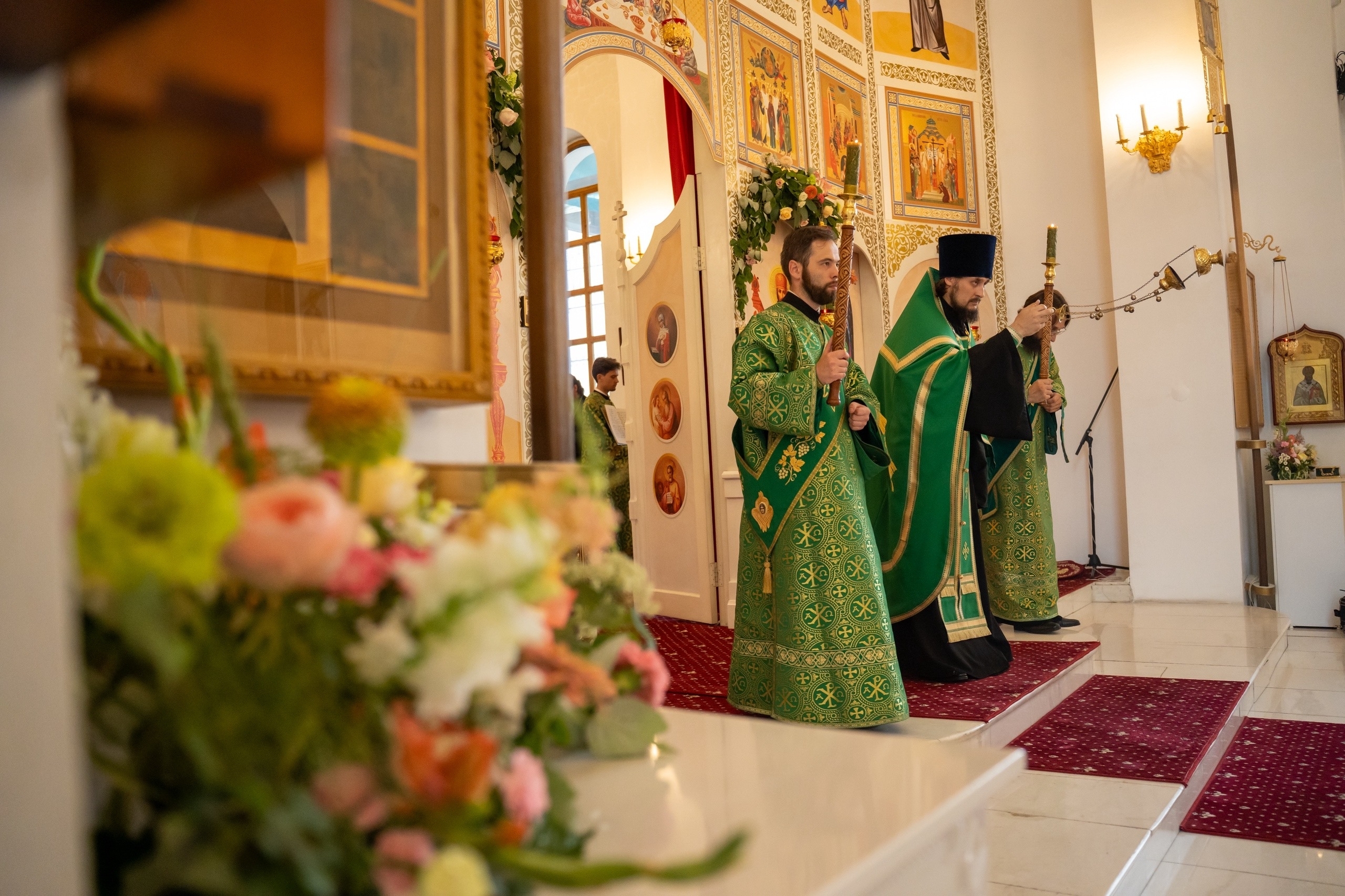 Всенощное бдение престольного праздника в Серафимовском кафедральном соборе