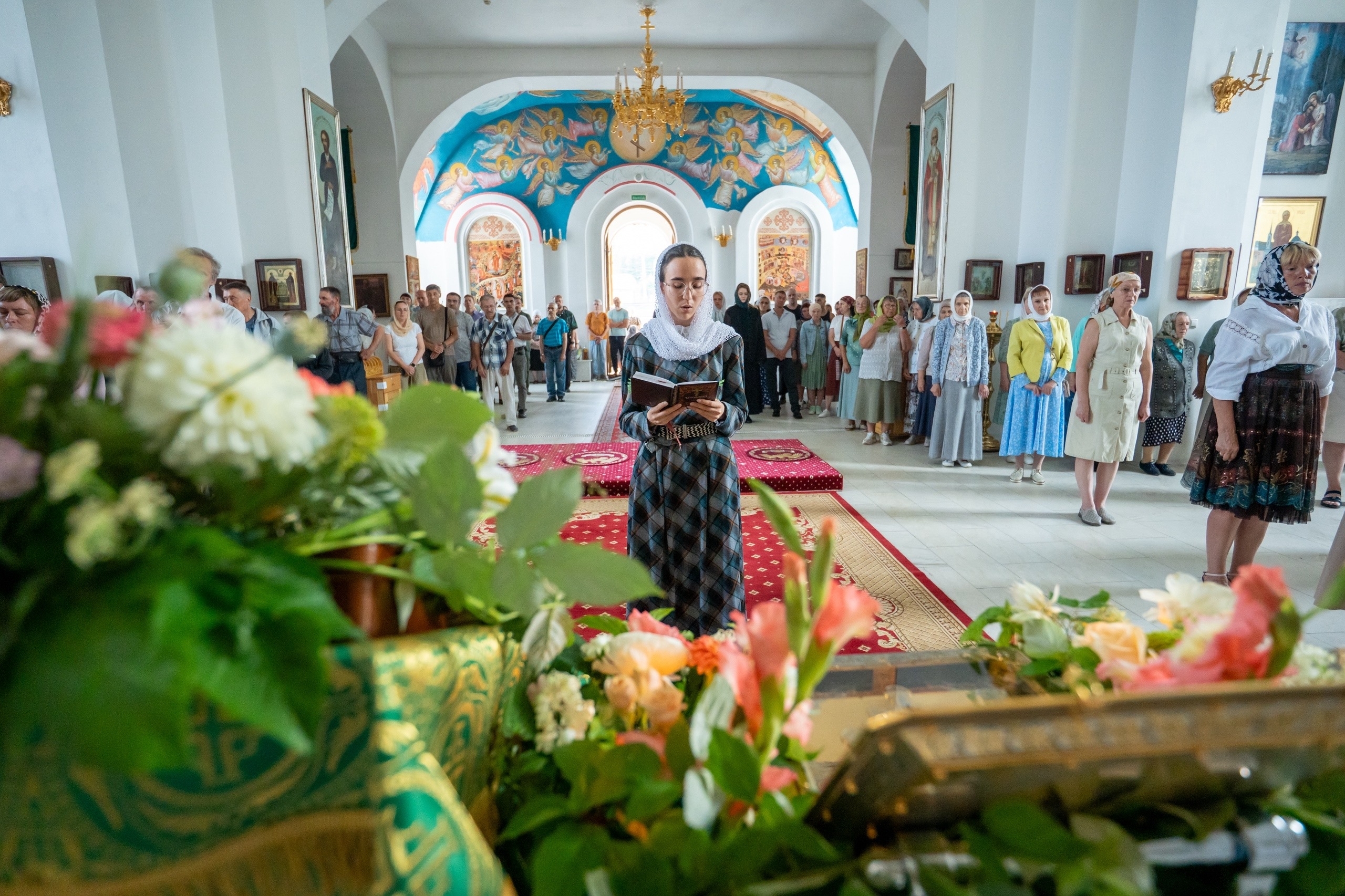 Всенощное бдение престольного праздника в Серафимовском кафедральном соборе