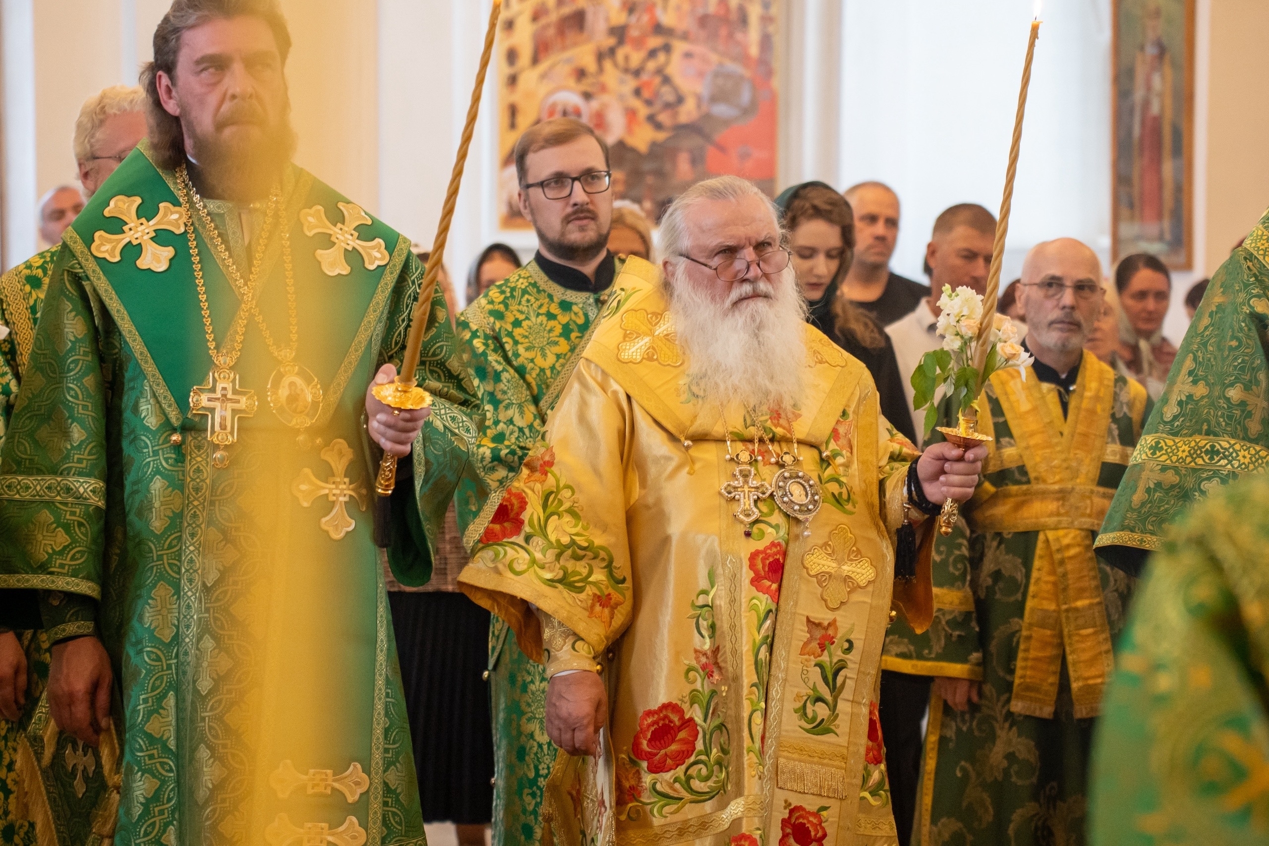 Всенощное бдение престольного праздника в Серафимовском кафедральном соборе