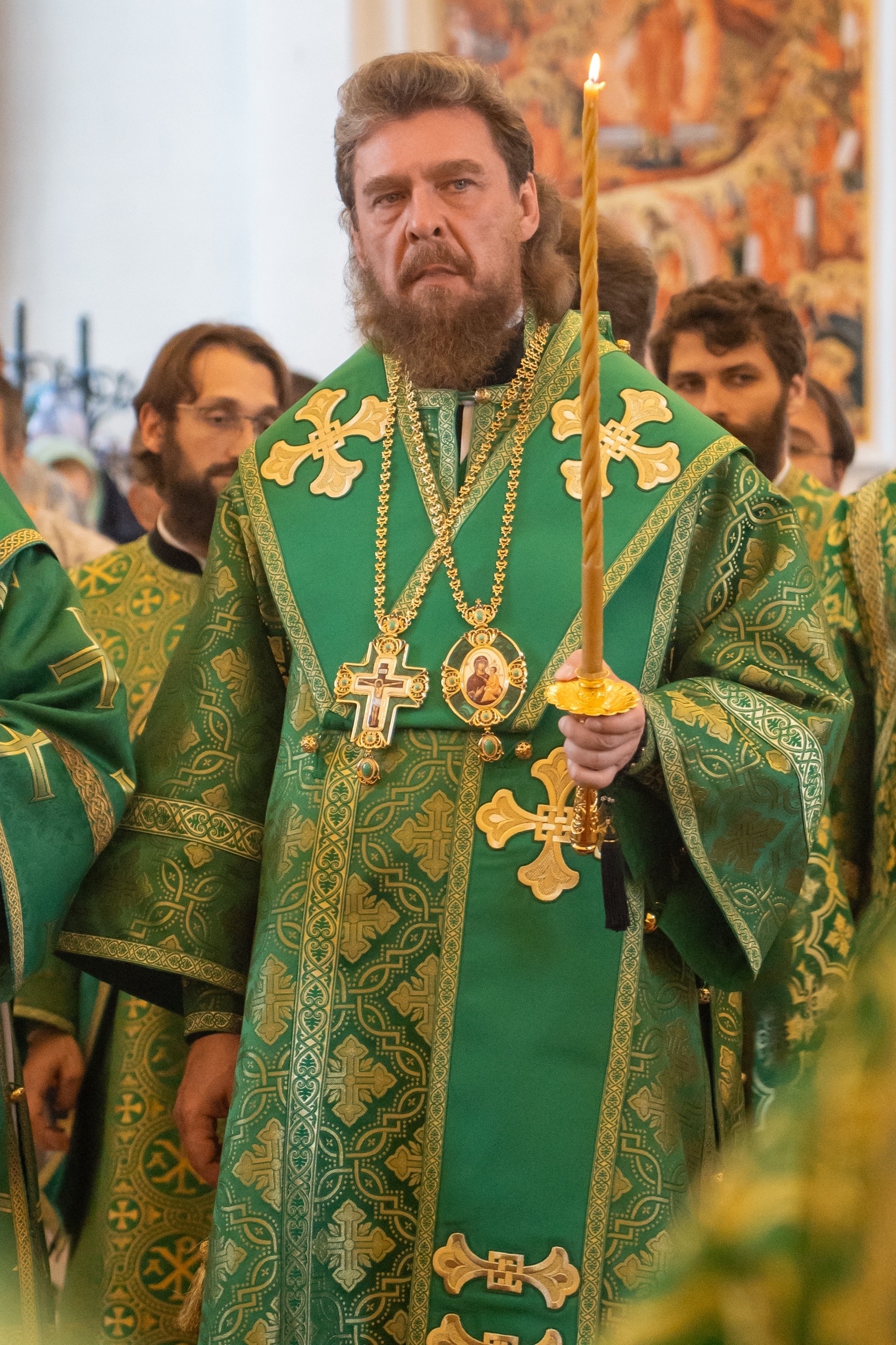 Всенощное бдение престольного праздника в Серафимовском кафедральном соборе