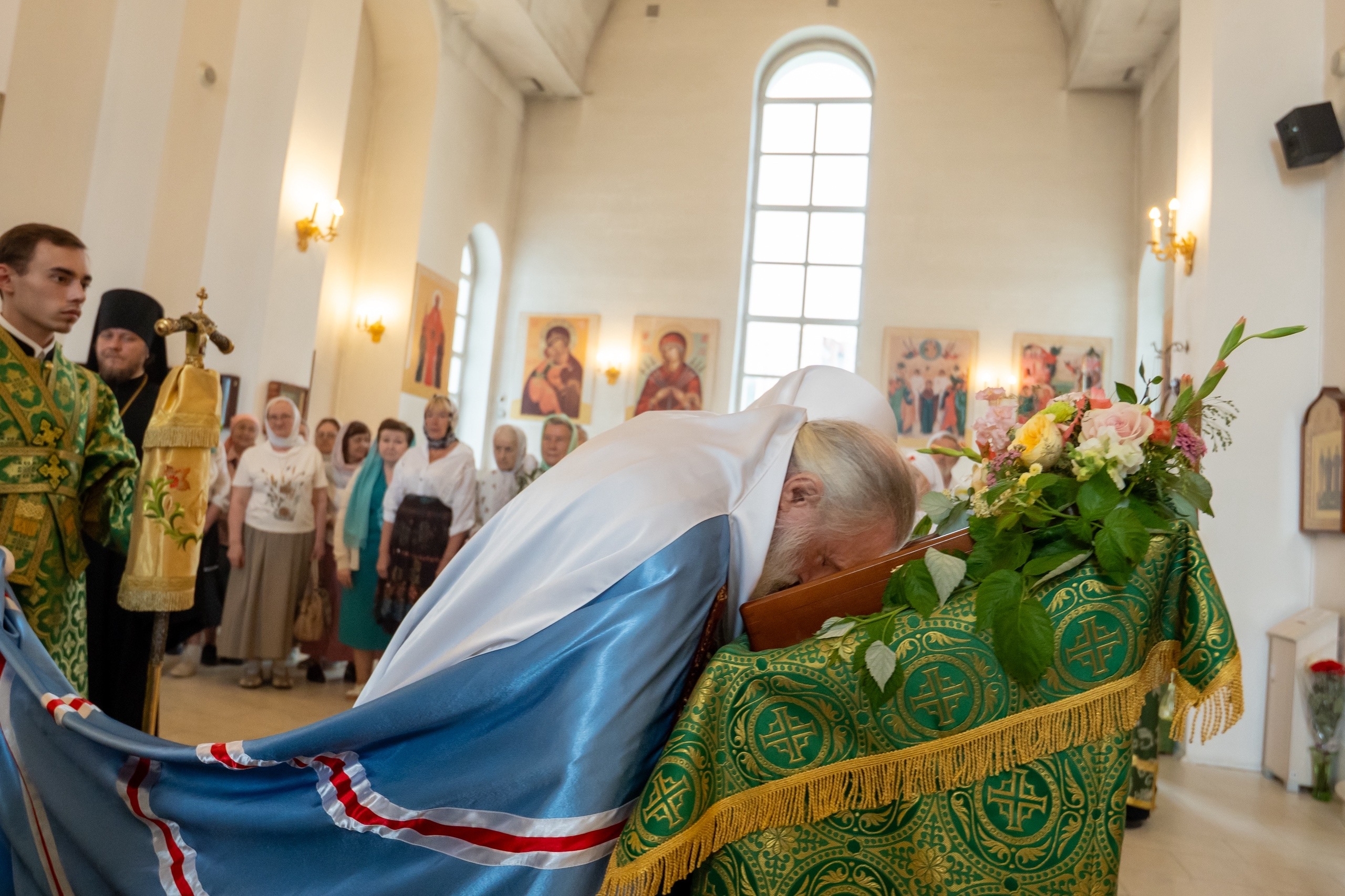 Всенощное бдение престольного праздника в Серафимовском кафедральном соборе