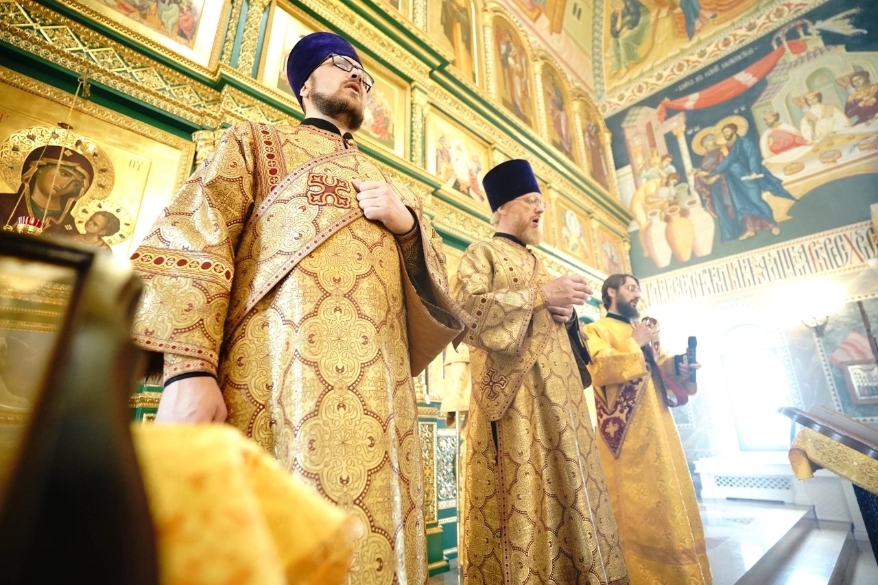 Литургия в храме свт. Иоанна Златоуста г. Карабаш