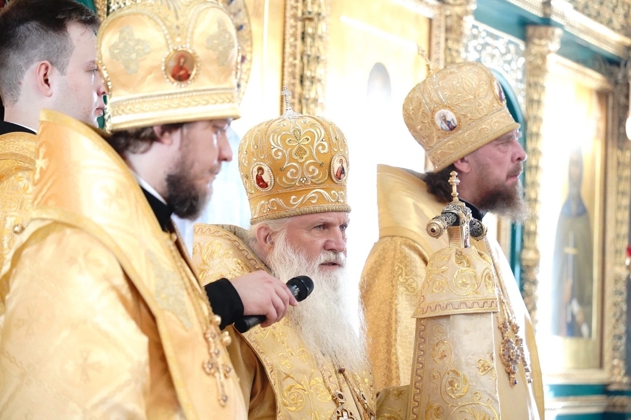 Литургия в храме свт. Иоанна Златоуста г. Карабаш