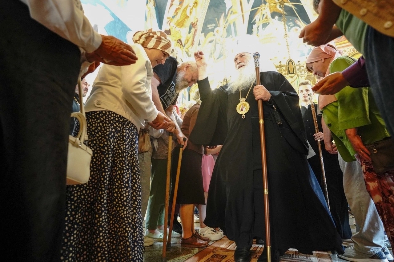 Литургия в храме свт. Иоанна Златоуста г. Карабаш