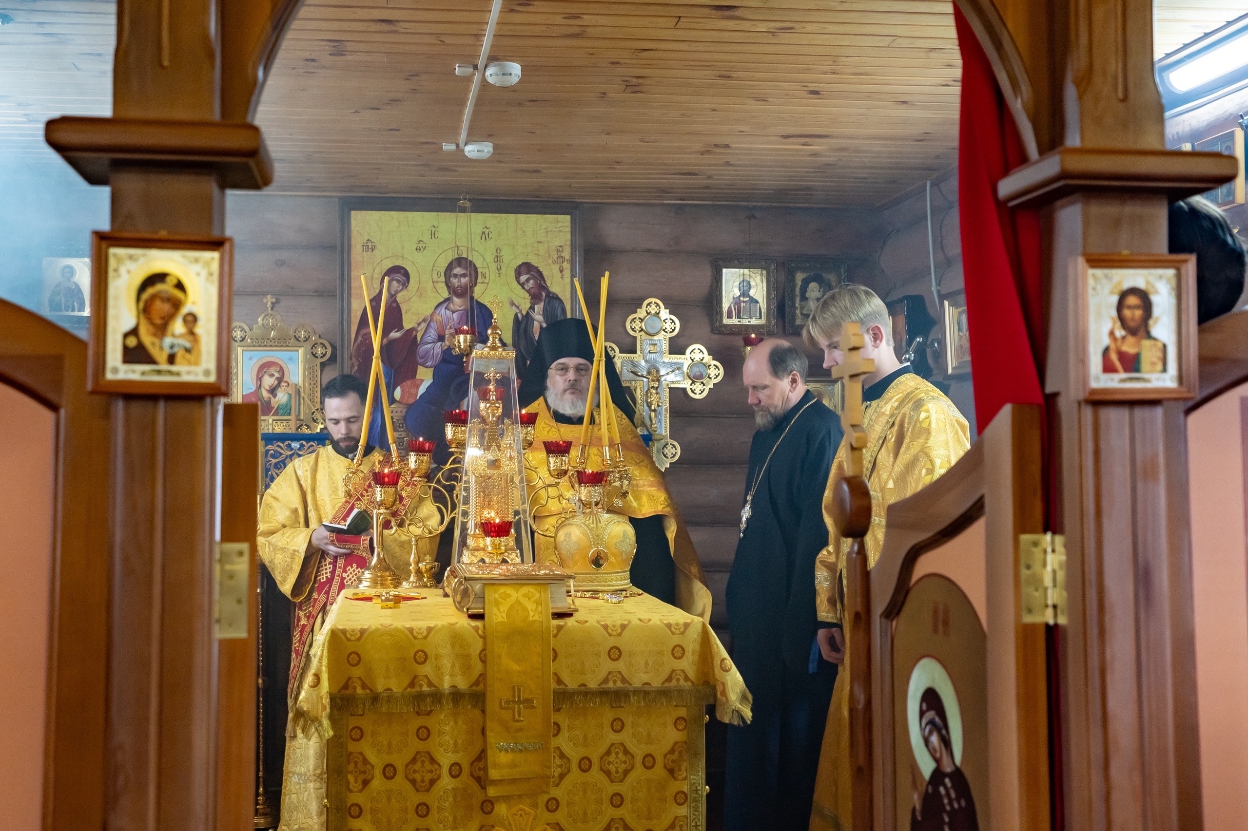 Всенощное бдение в Никольском храме г. Златоуст