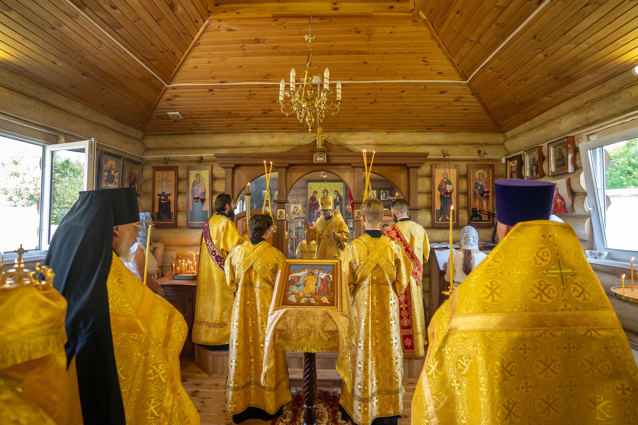 Всенощное бдение в Никольском храме г. Златоуст