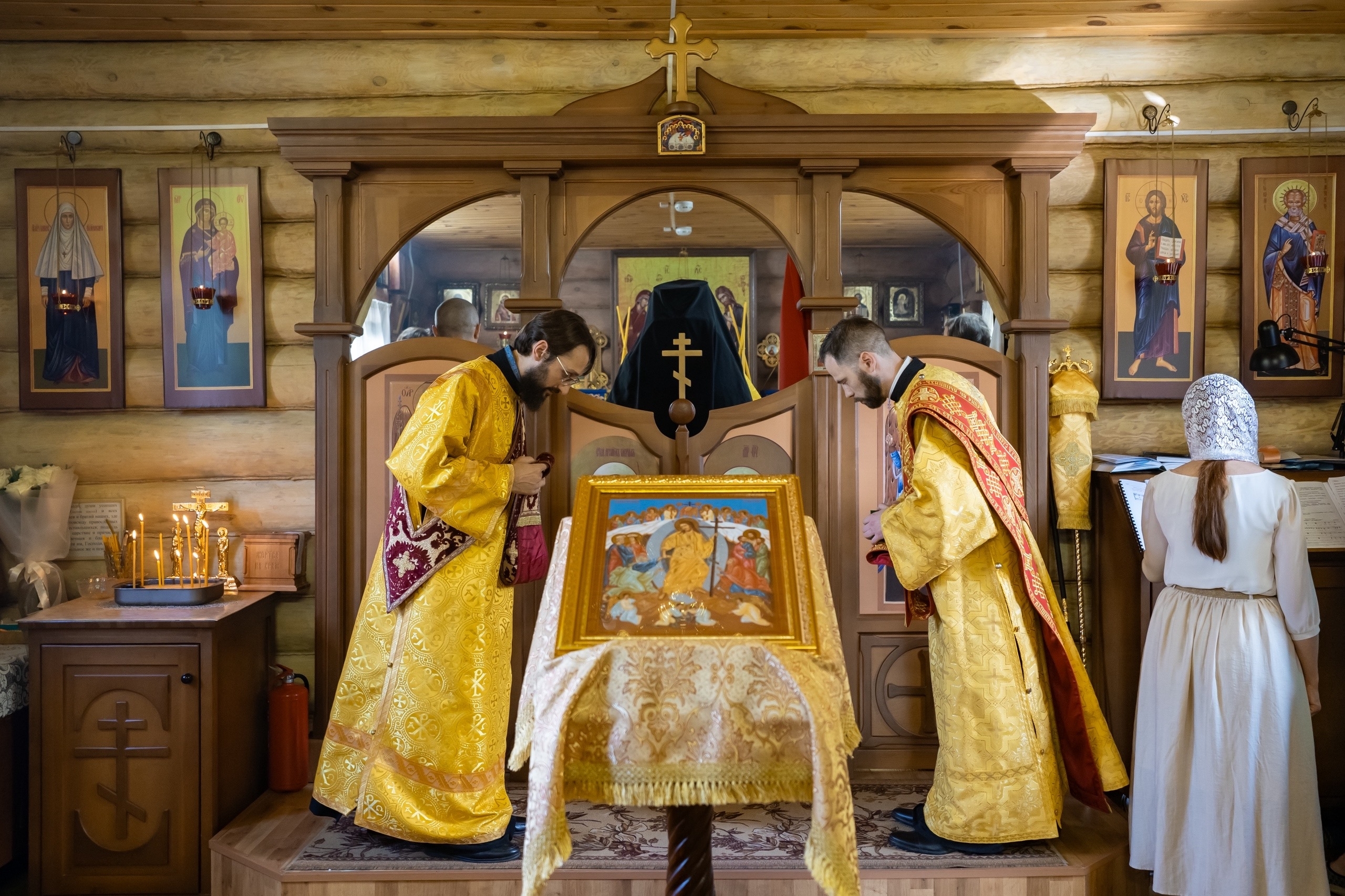 Всенощное бдение в Никольском храме г. Златоуст