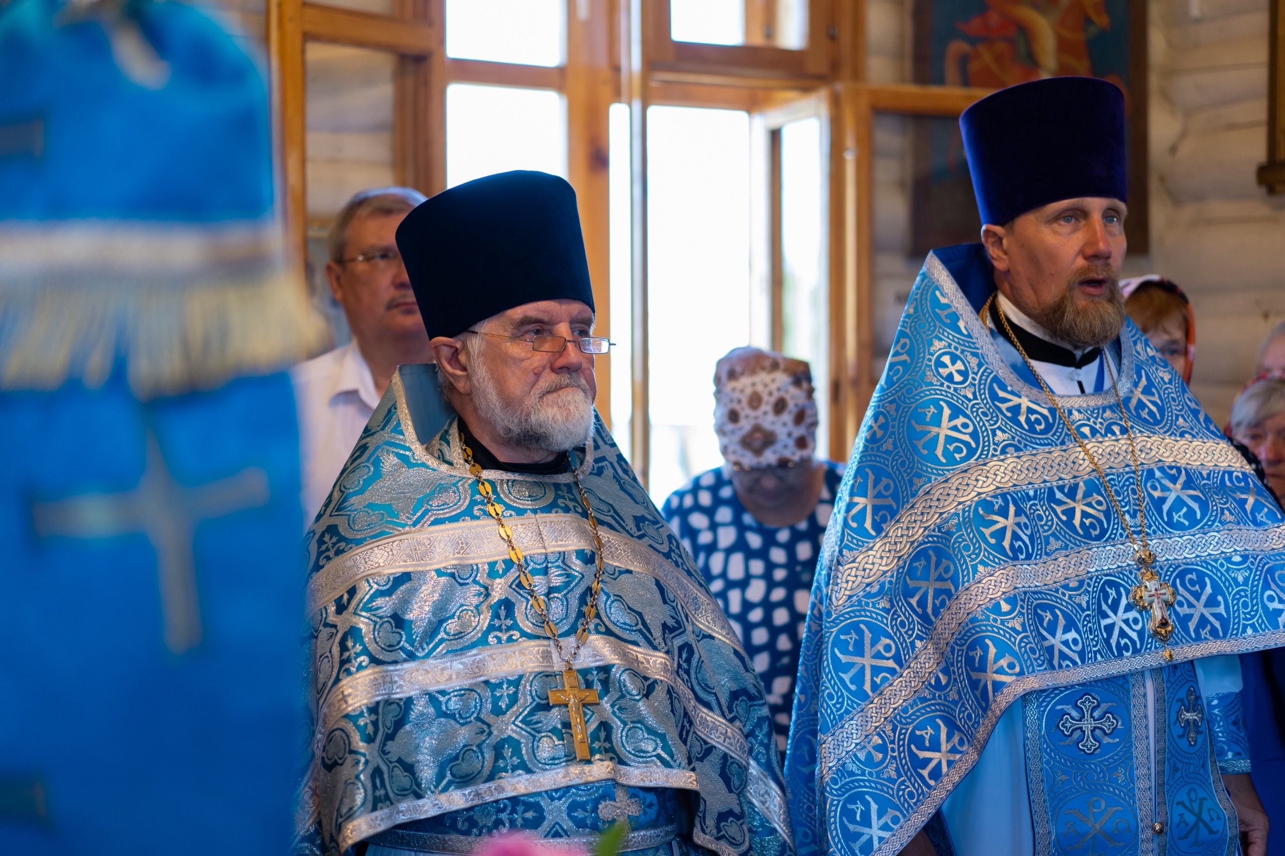 Литургия в храме Владимирской иконы Божией Матери