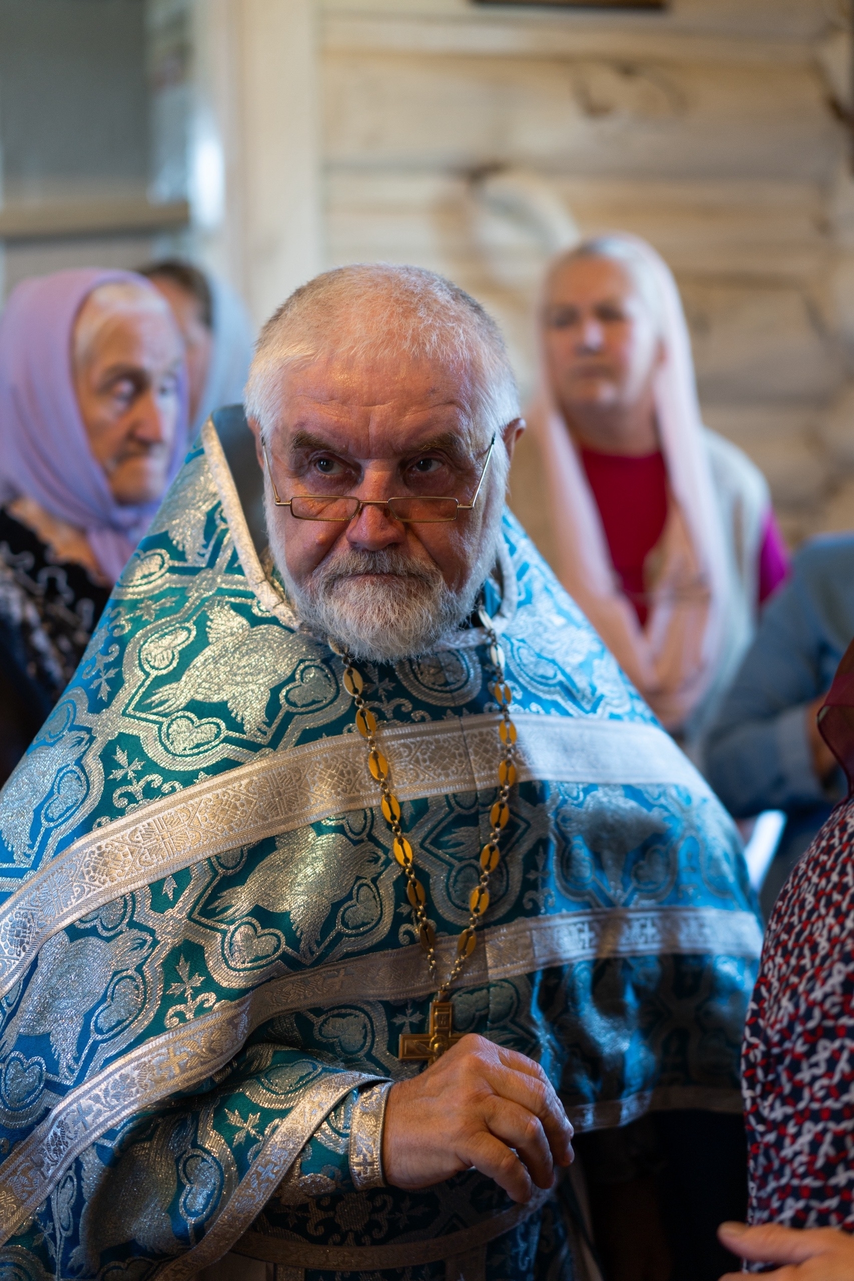 Литургия в храме Владимирской иконы Божией Матери