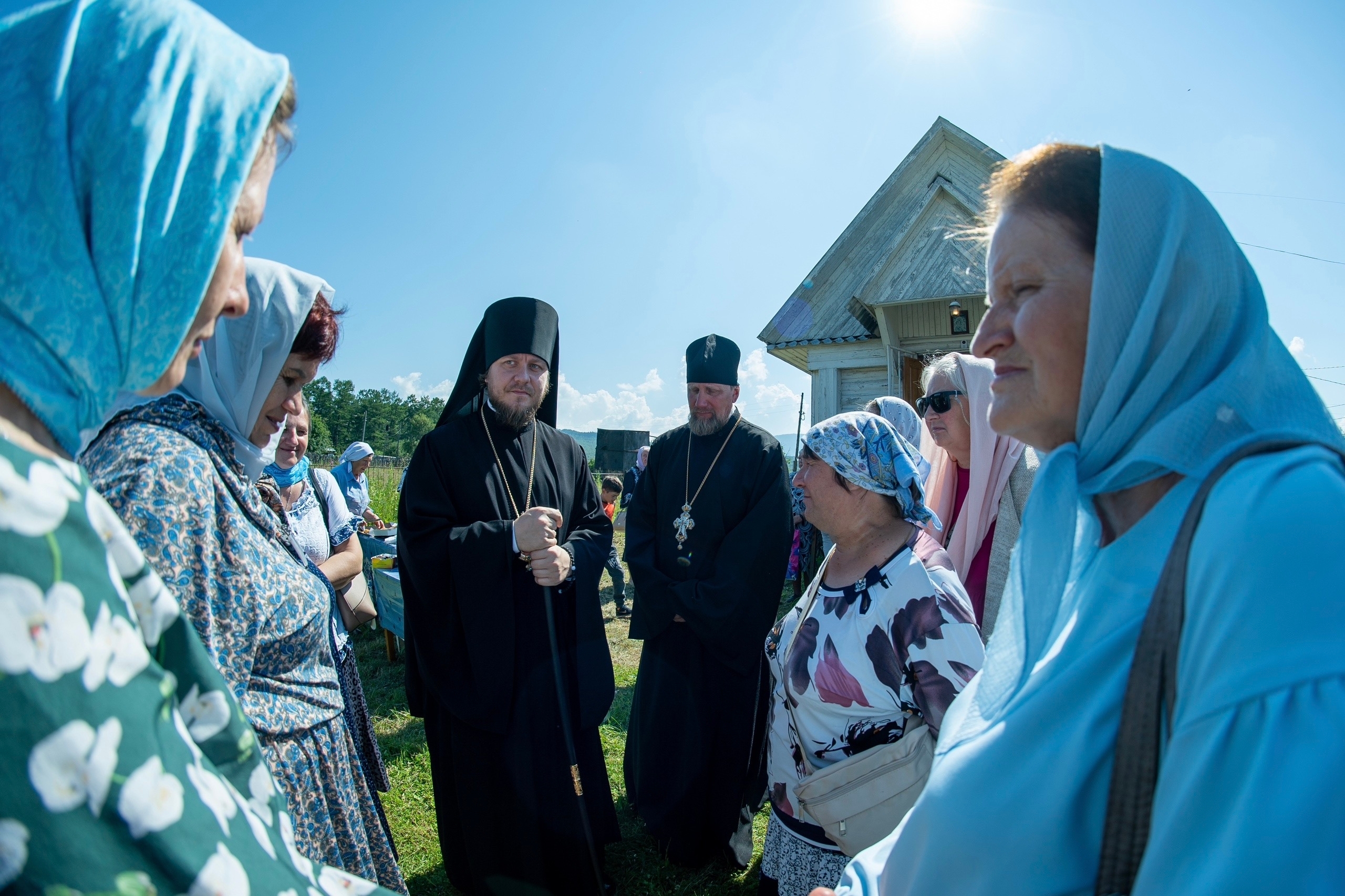 Литургия в храме Владимирской иконы Божией Матери