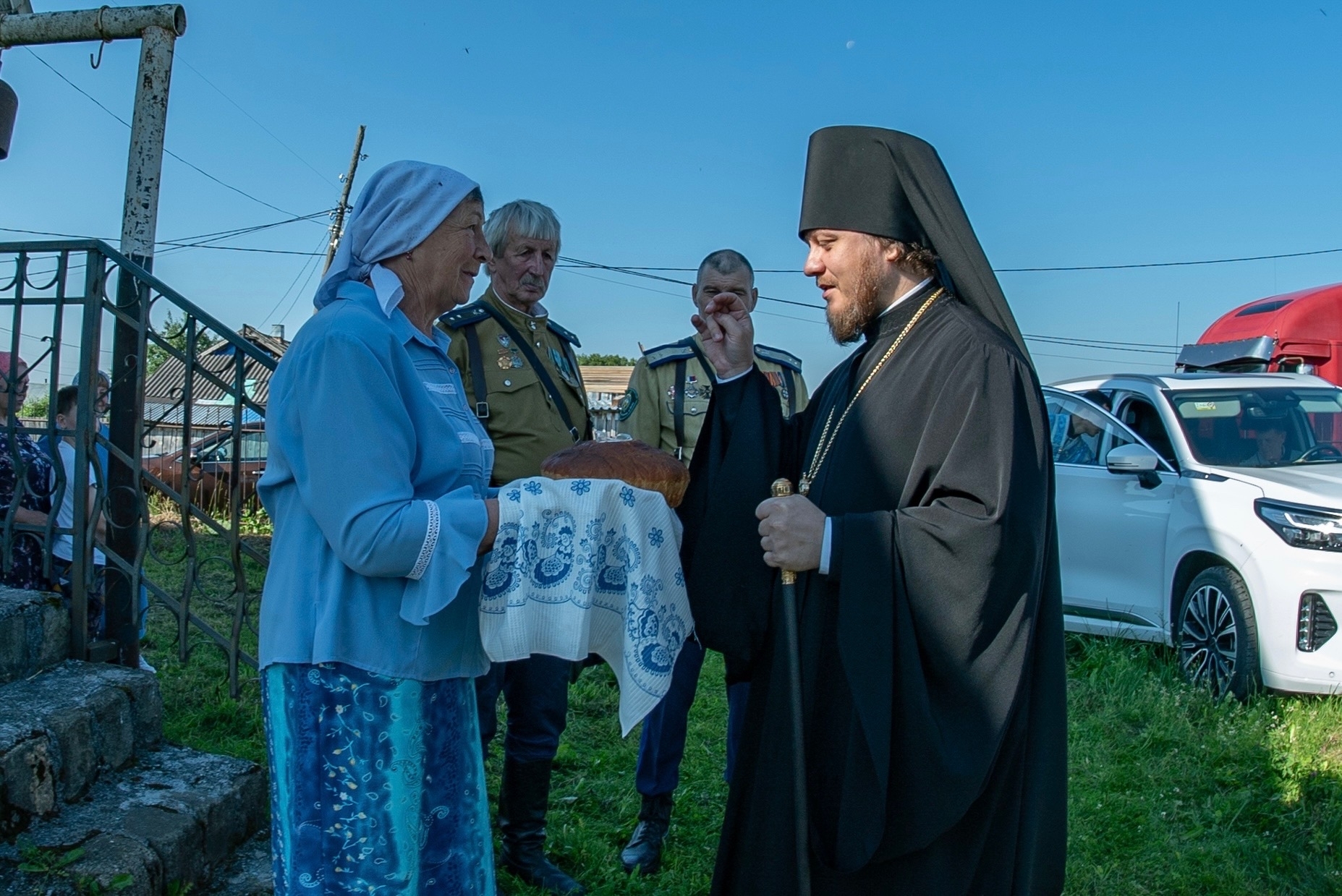 Литургия в храме Владимирской иконы Божией Матери