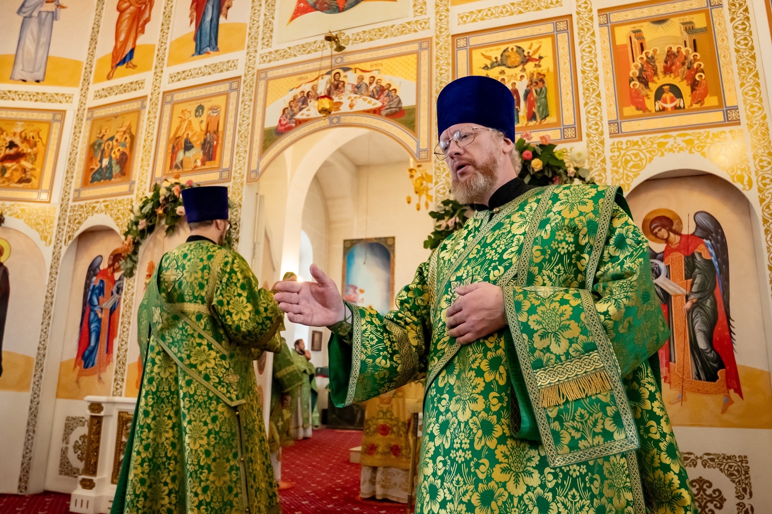 Престольный праздник в Серафимовском кафедральном соборе