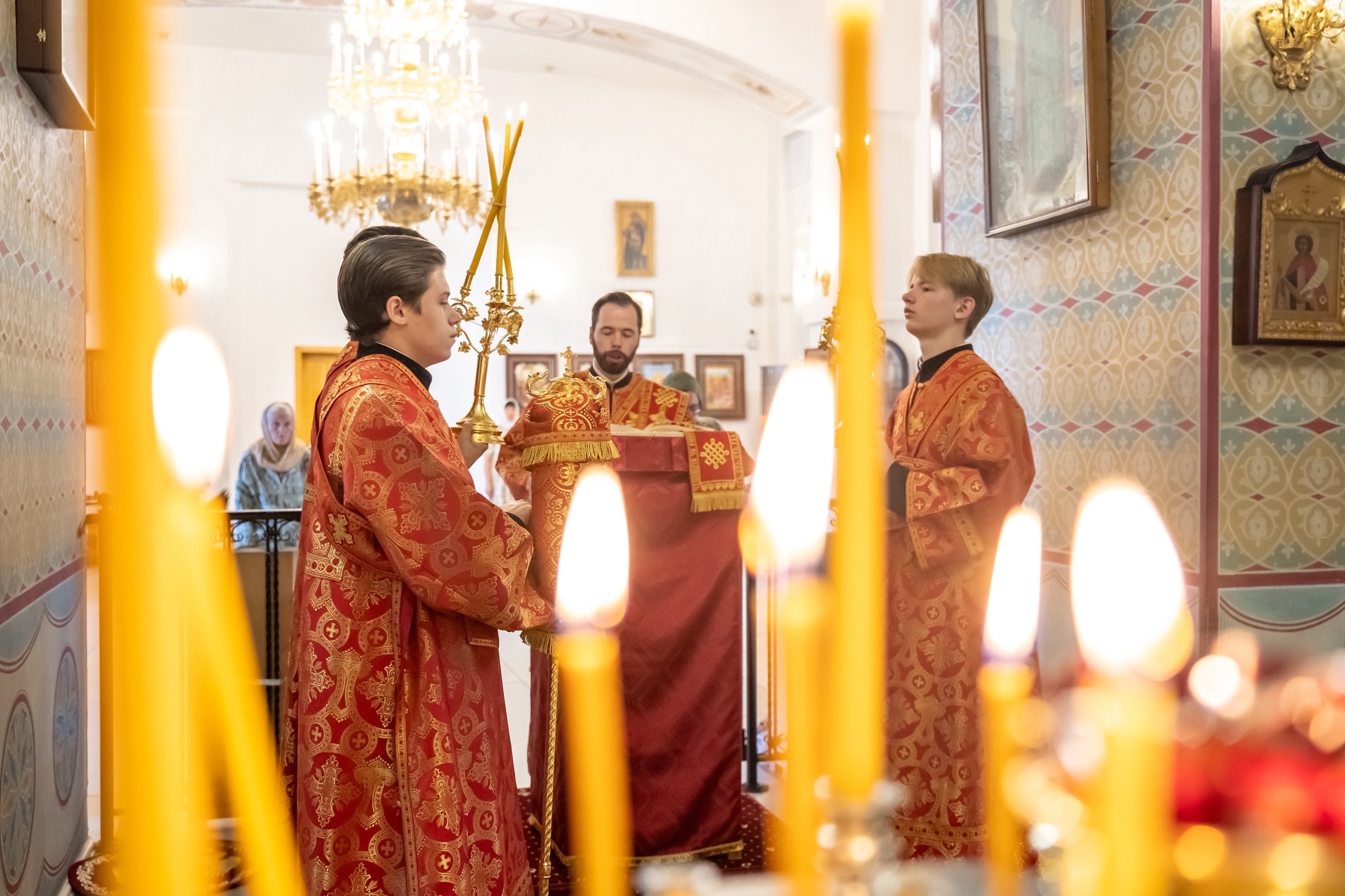 Литургия в среду 11-й седмицы по Пятидесятнице, мч. Иоанна Воина
