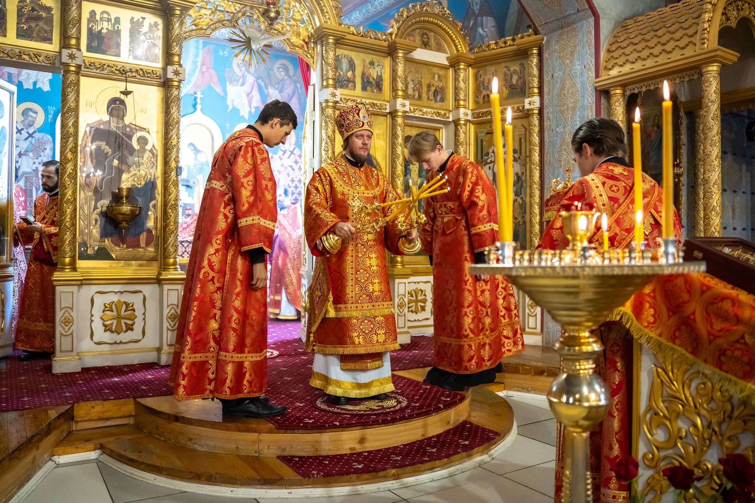 Литургия в среду 11-й седмицы по Пятидесятнице, мч. Иоанна Воина