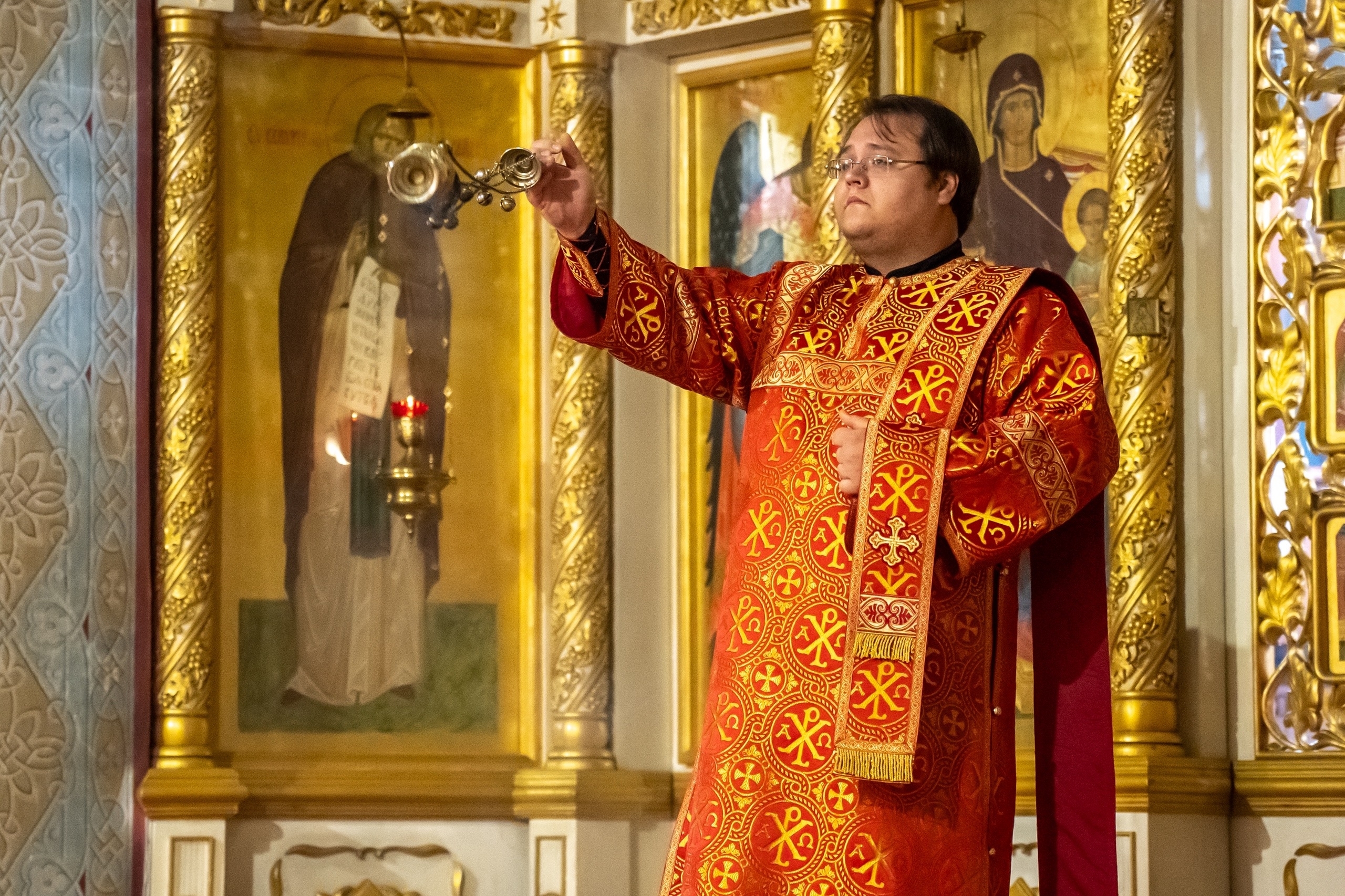 Литургия в среду 11-й седмицы по Пятидесятнице, мч. Иоанна Воина