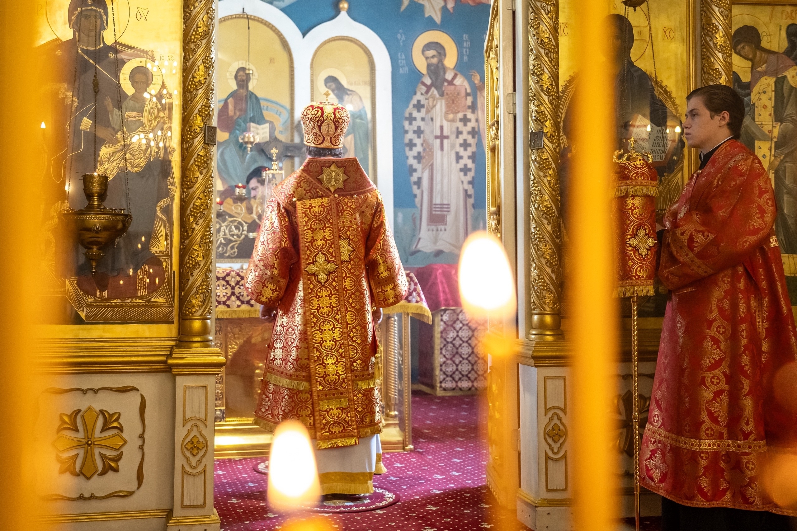 Литургия в среду 11-й седмицы по Пятидесятнице, мч. Иоанна Воина