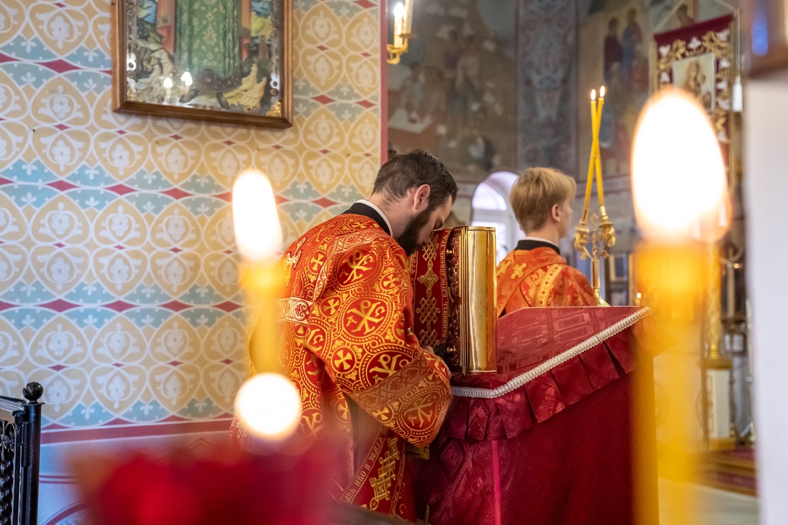 Литургия в среду 11-й седмицы по Пятидесятнице, мч. Иоанна Воина