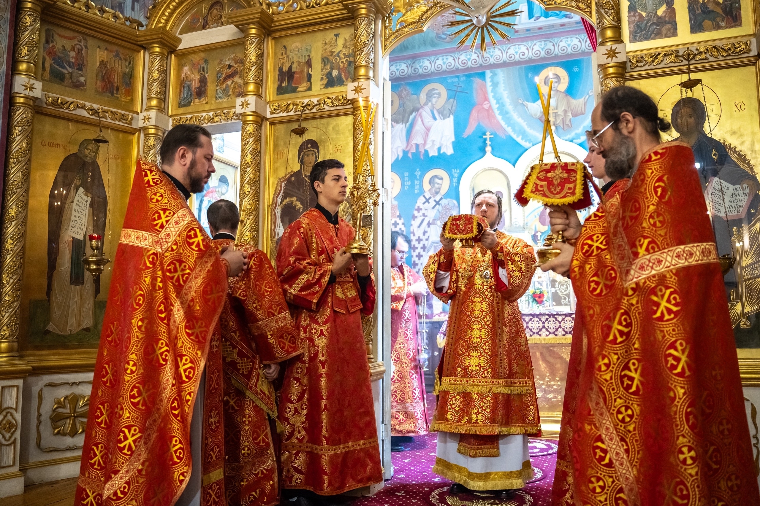 Литургия в среду 11-й седмицы по Пятидесятнице, мч. Иоанна Воина